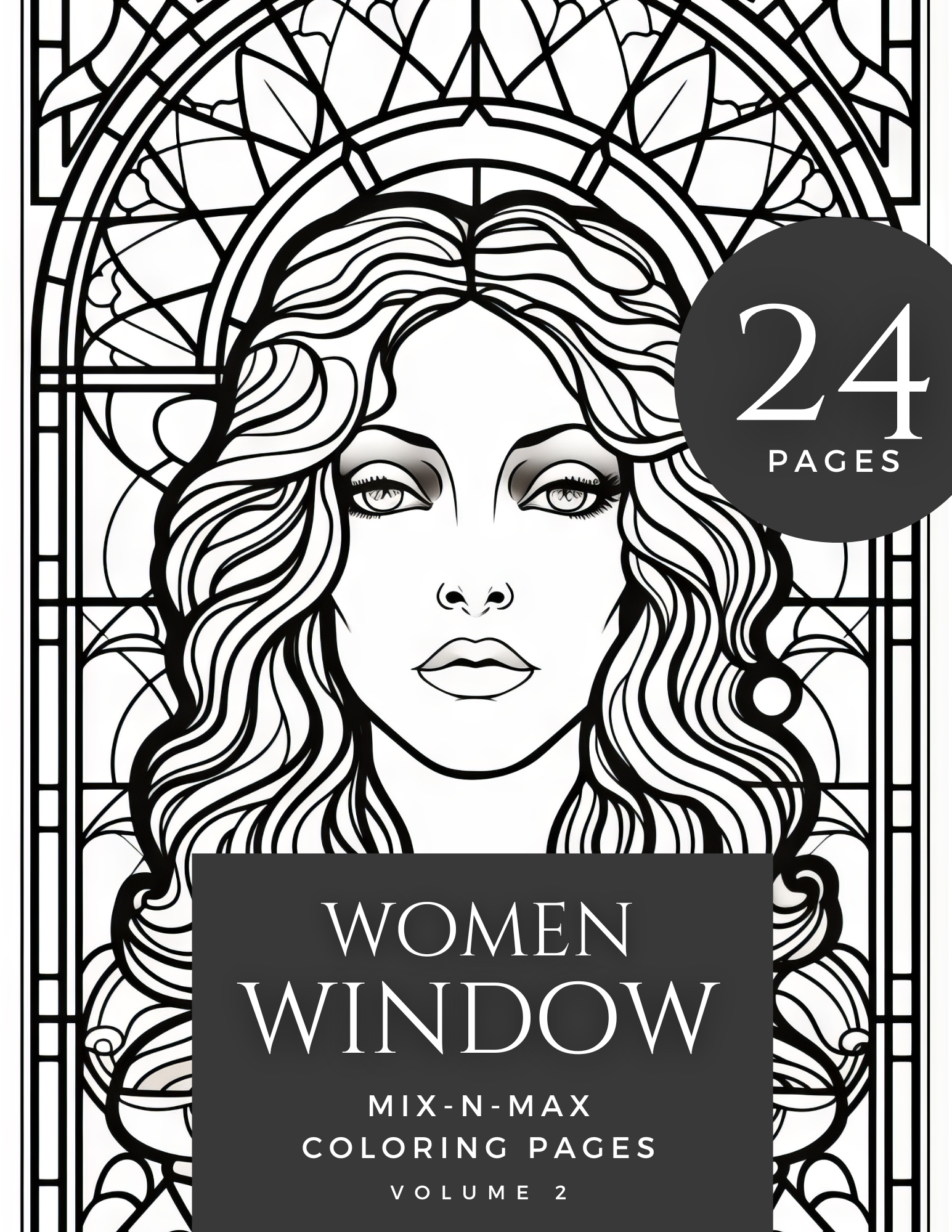Women Window Coloring Book - Volume 2