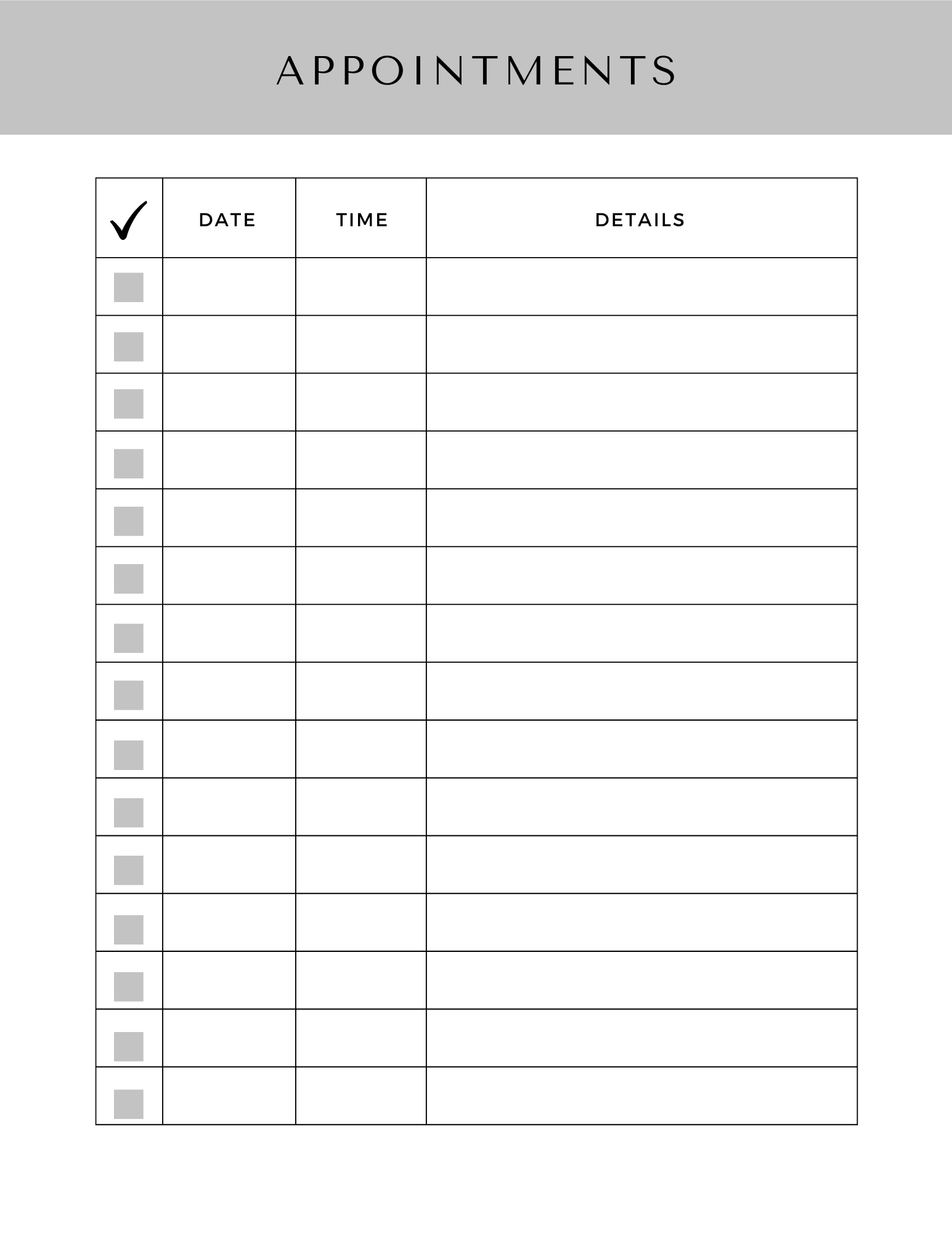 25 page Business Forms Bundle #1 Template 