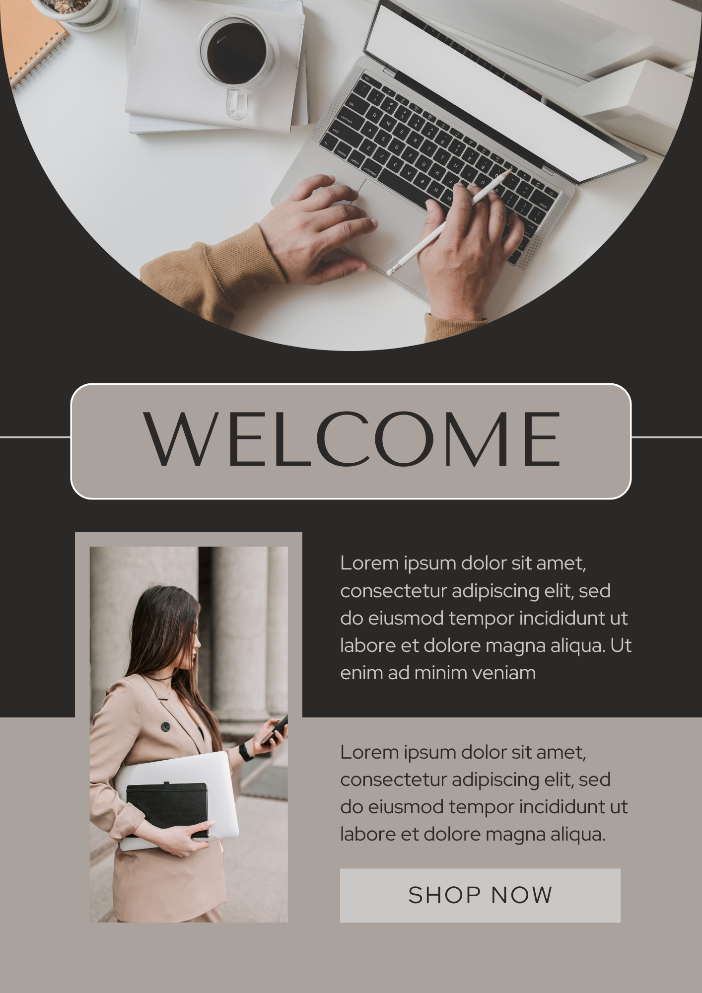 Virtual Assistant Email/Newsletters Template 