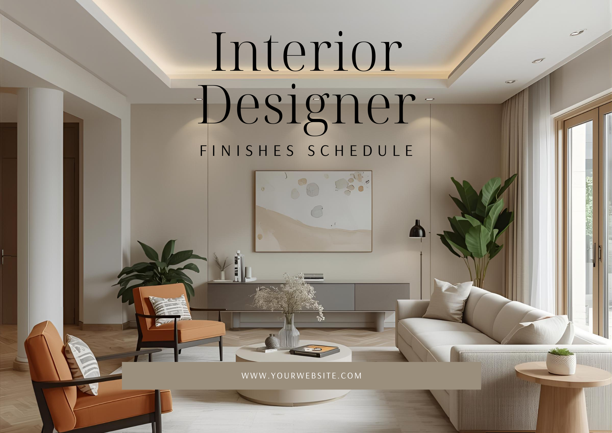 Interior Designer Finishes Schedule 
