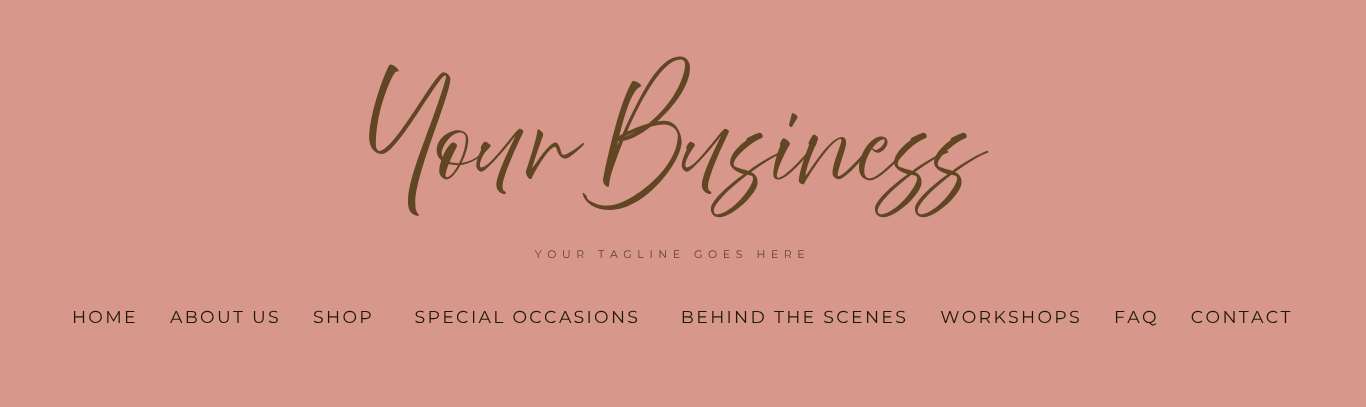 Florist Website Template 