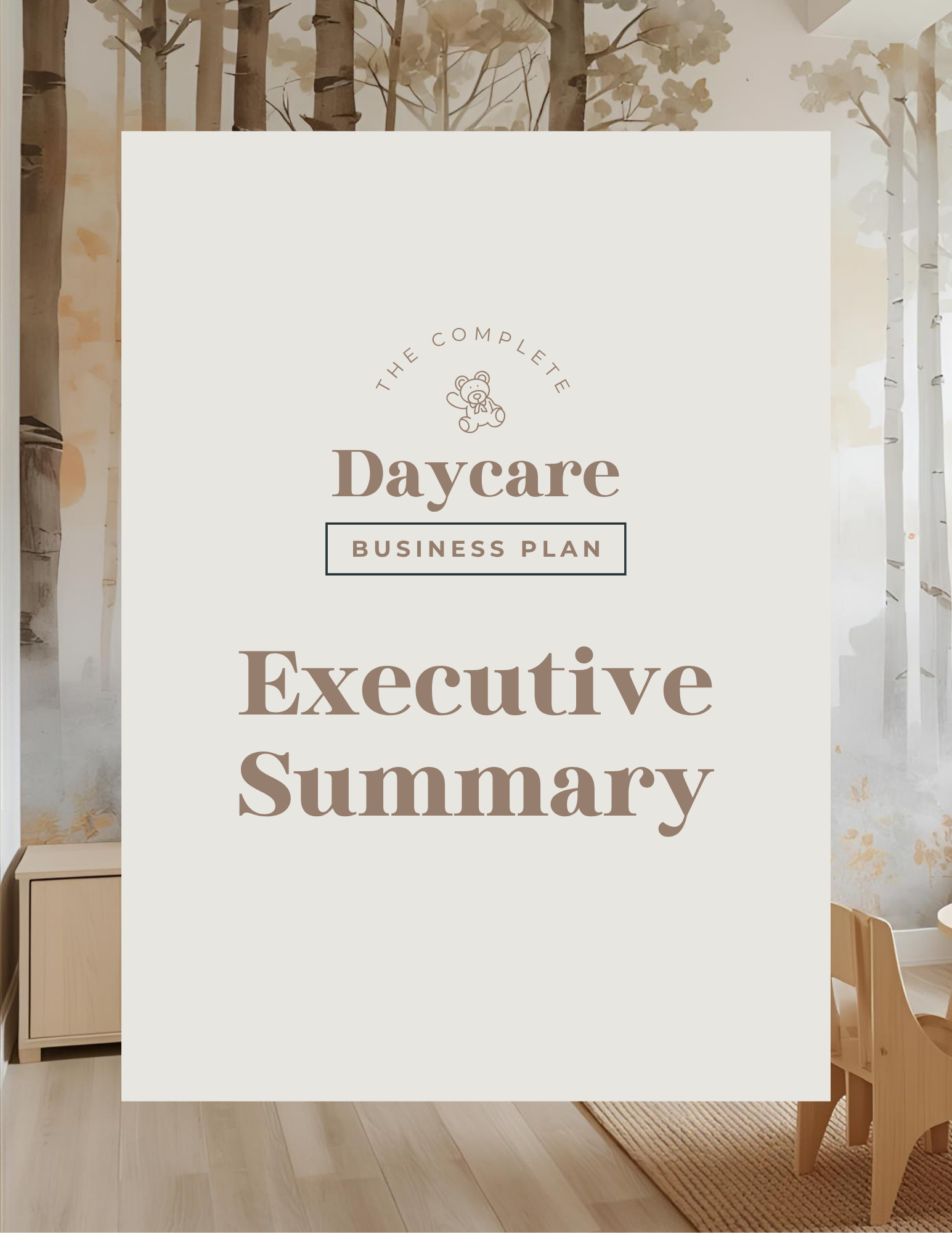 Daycare Business Plan 