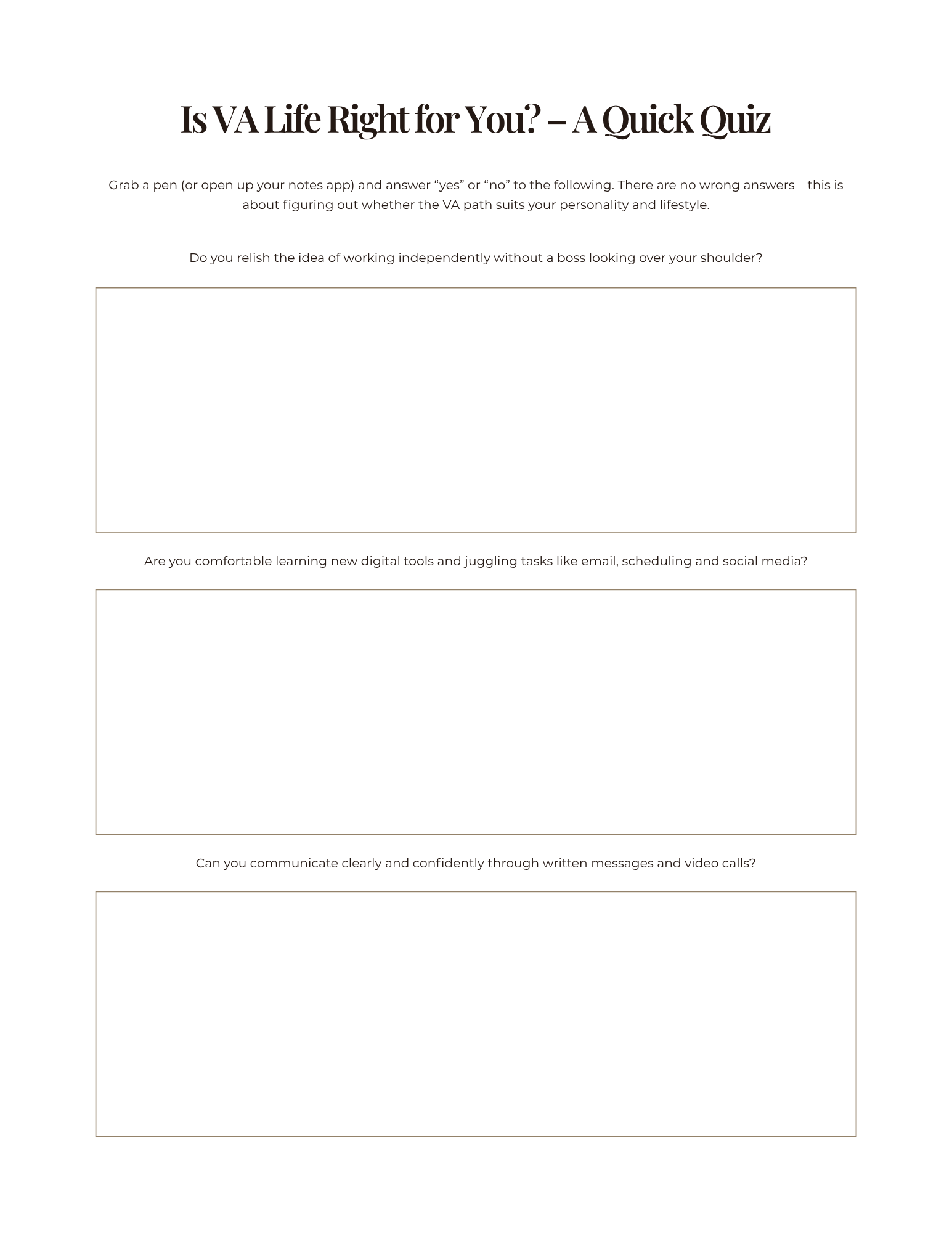 The Modern Virtual Assistant