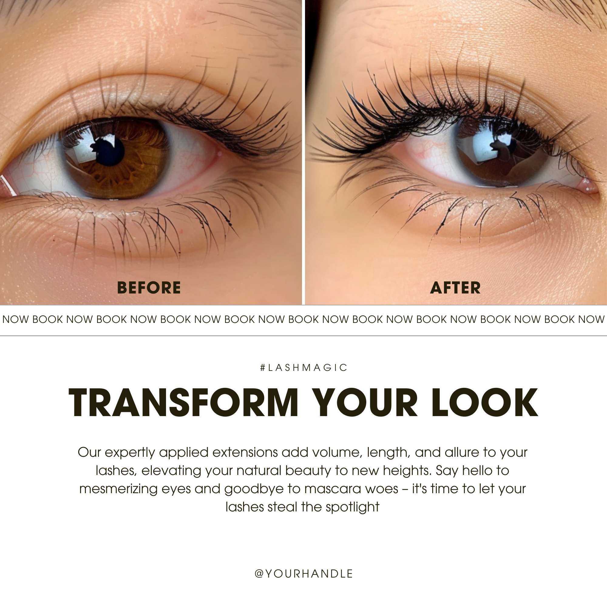 Lash Tech Social Posts 