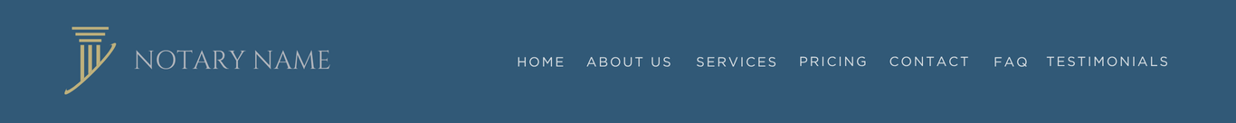 Notary Website Template