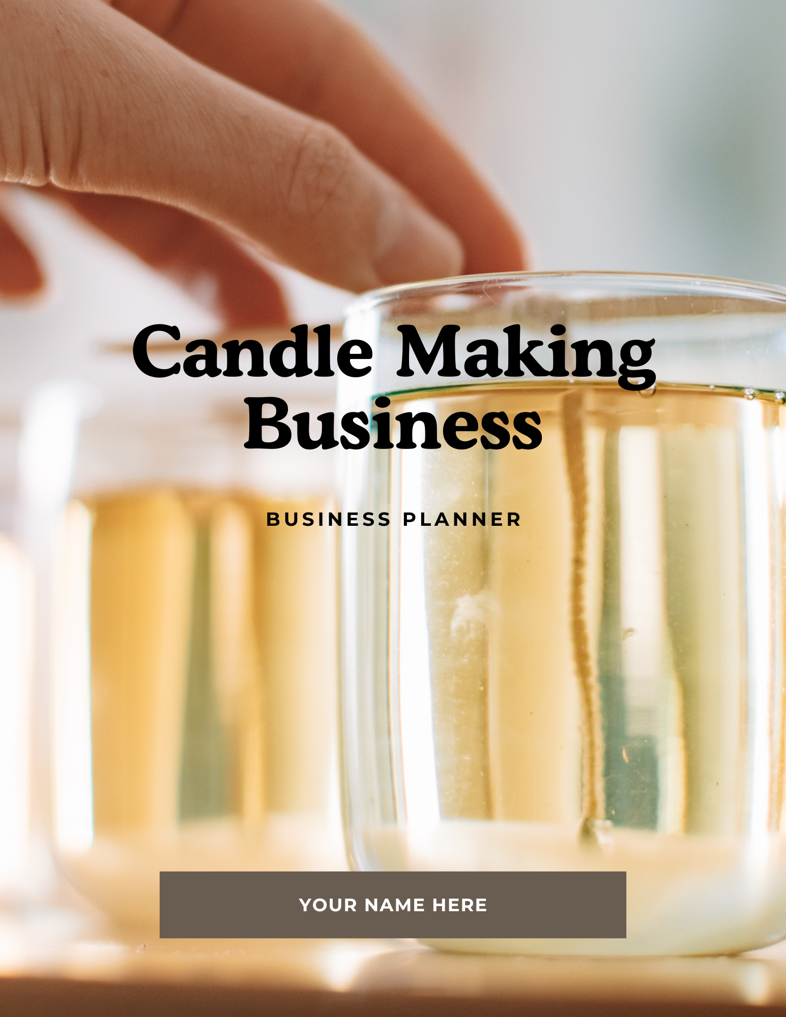 Candle Making Business Planner