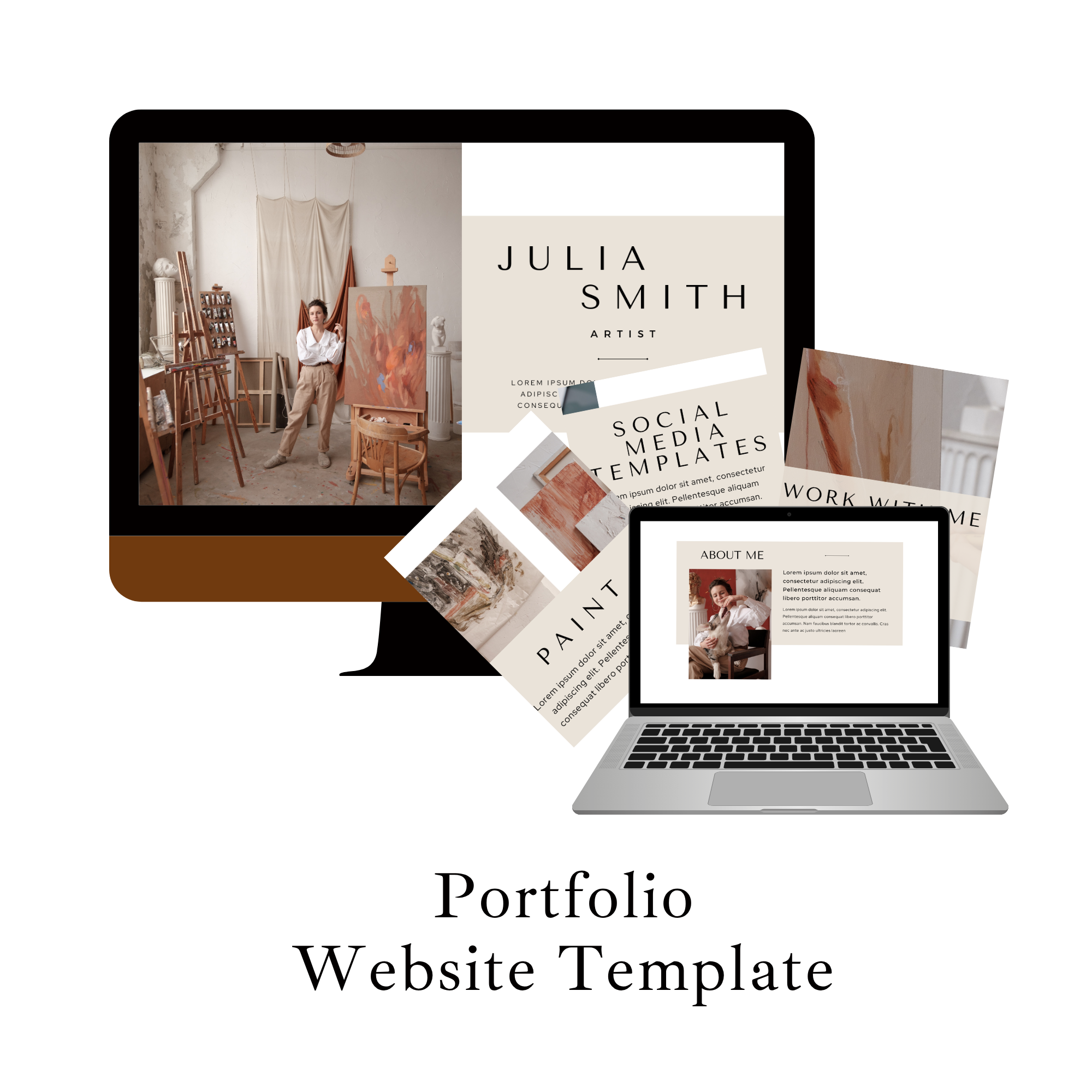 Portfolio Website Template 