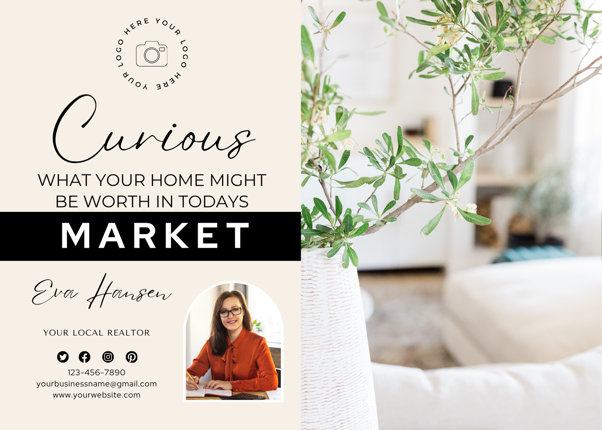 Real Estate Agent Post Cards