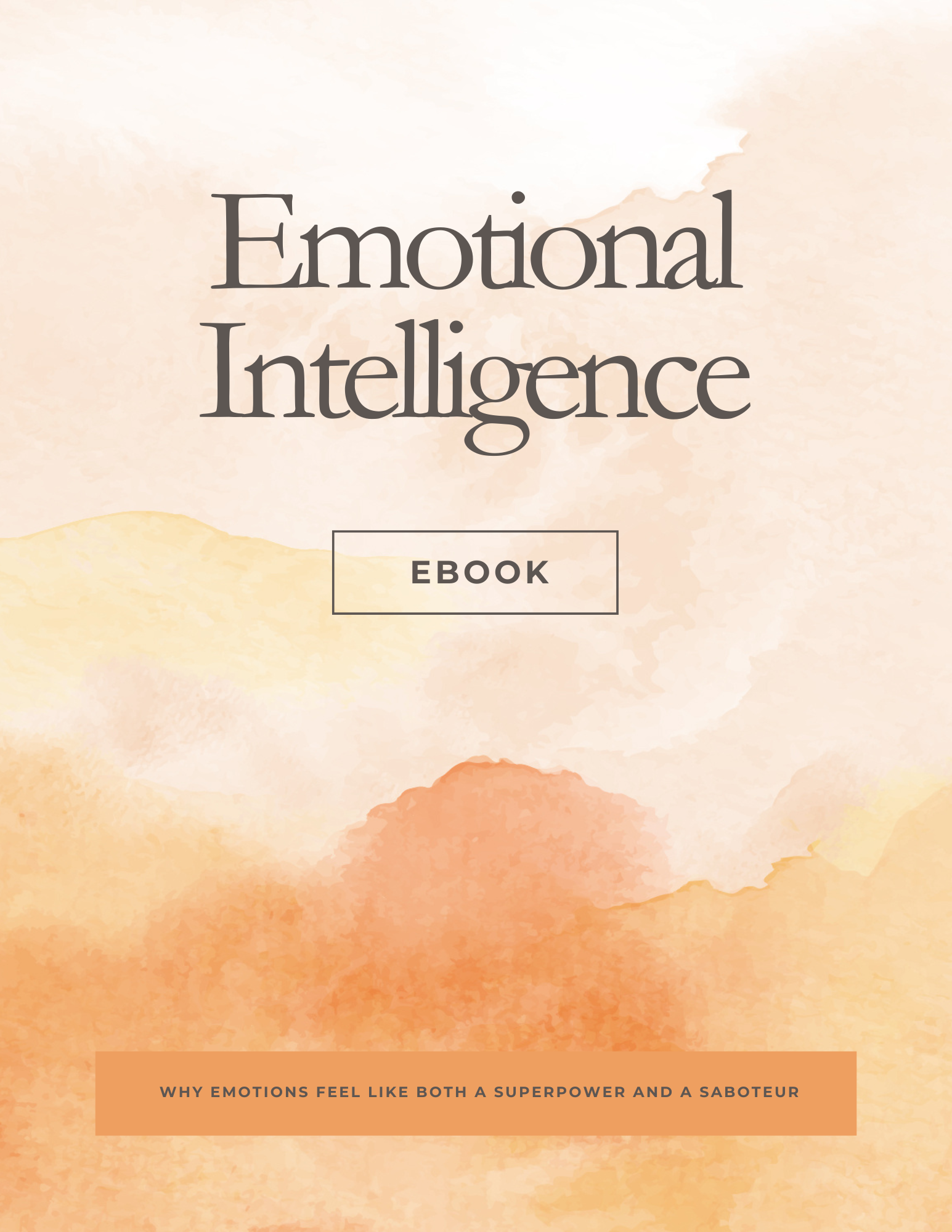 Emotional Intelligence Ebook