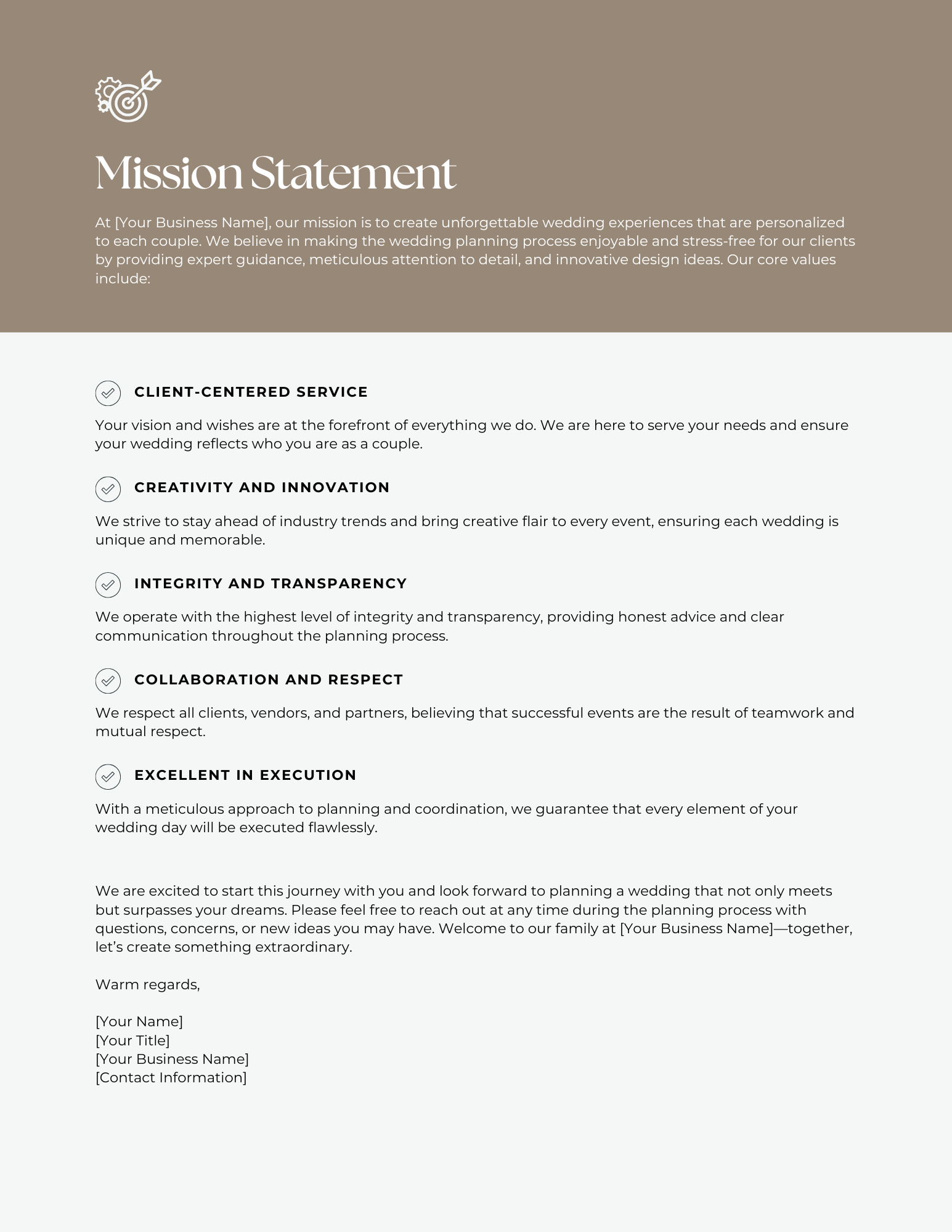 Wedding Planner Onboarding 