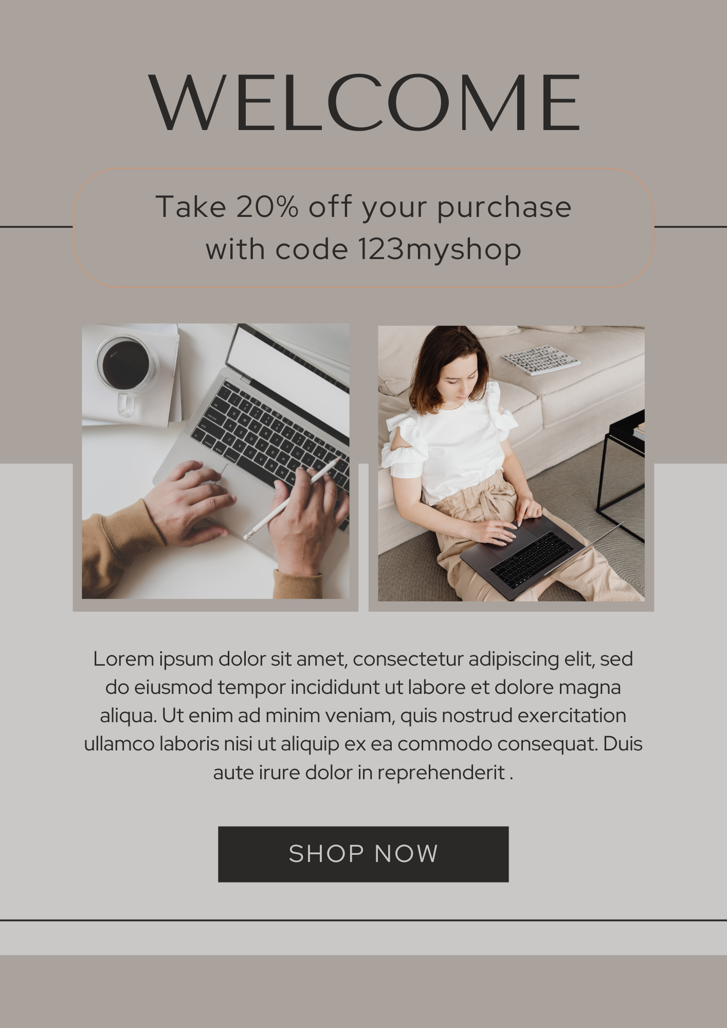 Virtual Assistant Email/Newsletters Template 