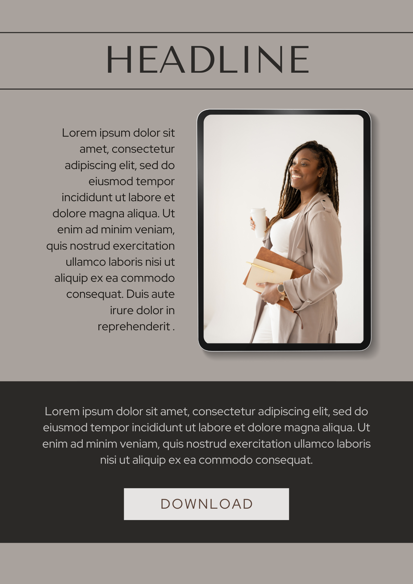 Virtual Assistant Email/Newsletters Template 