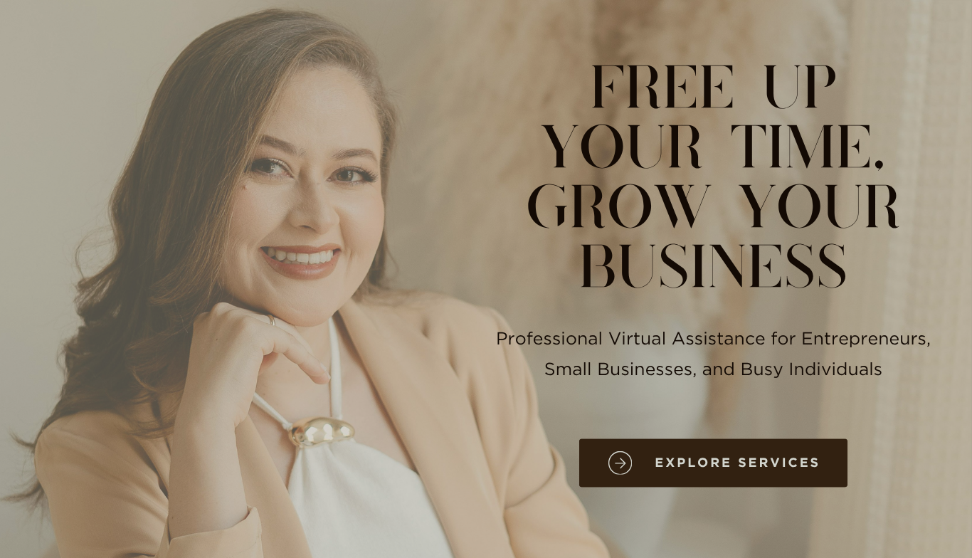 Virtual Assistant Website Template 