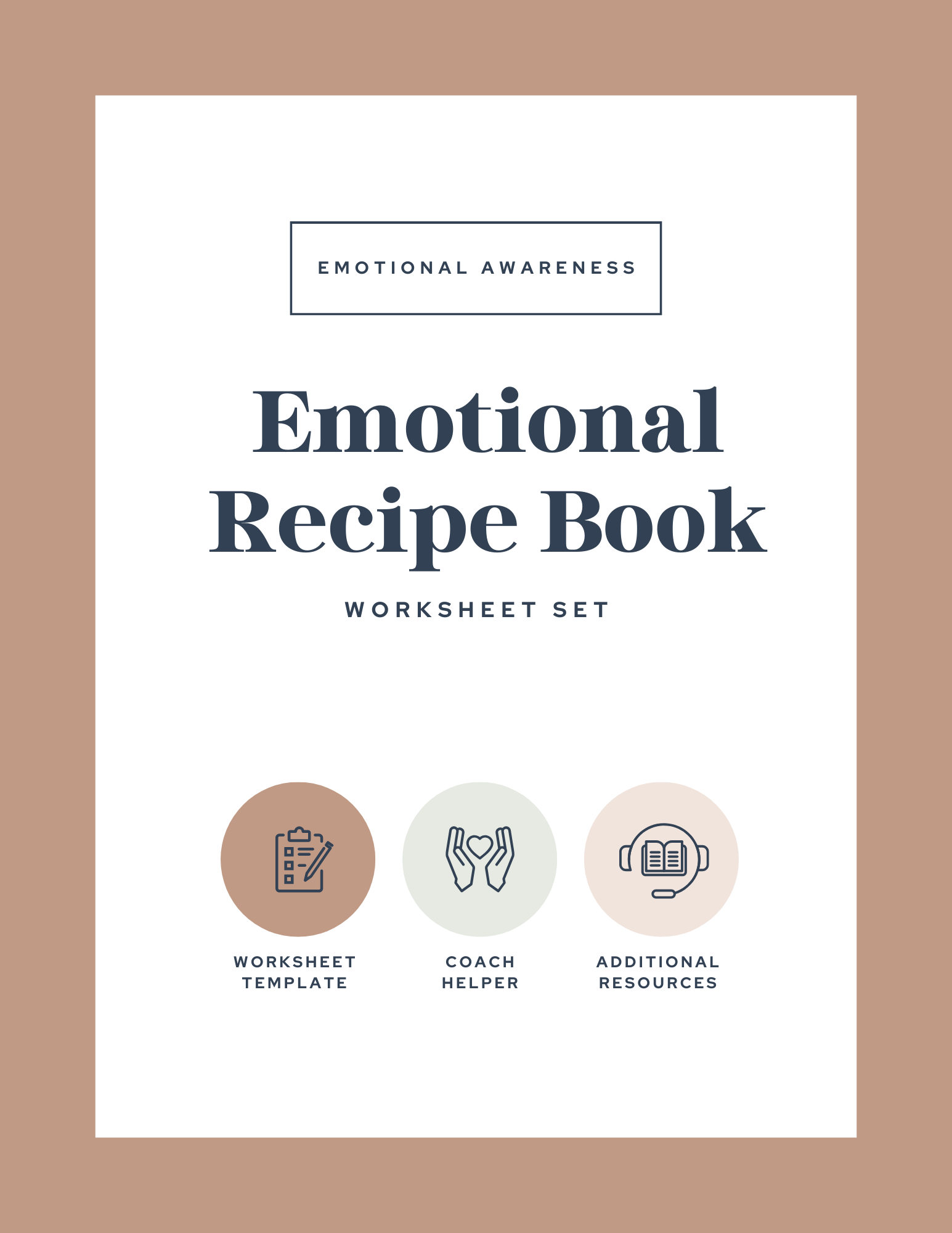 Emotional Awareness Worksheets Bundle