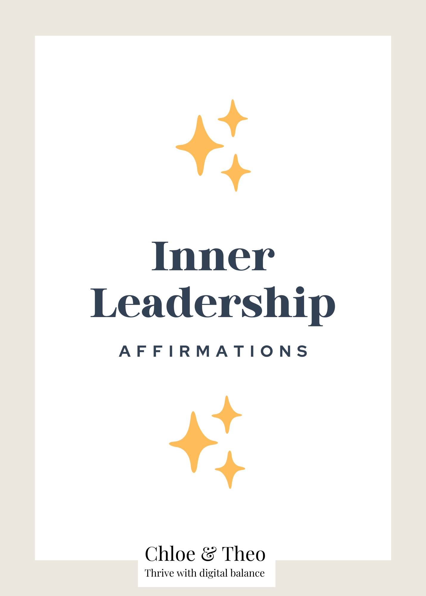 Communication Skills & Leadership Affirmations