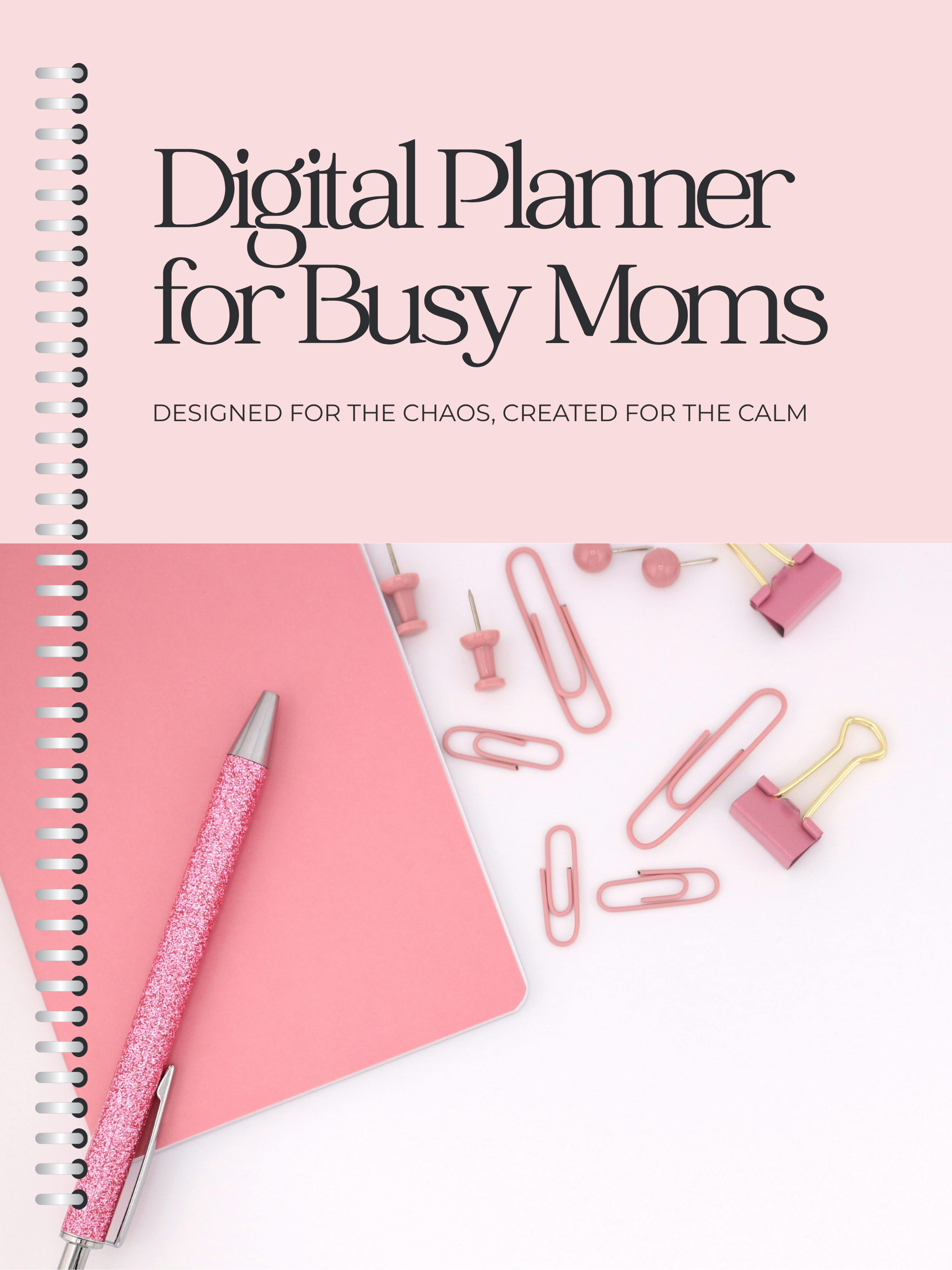 Digital Planner for Busy Moms