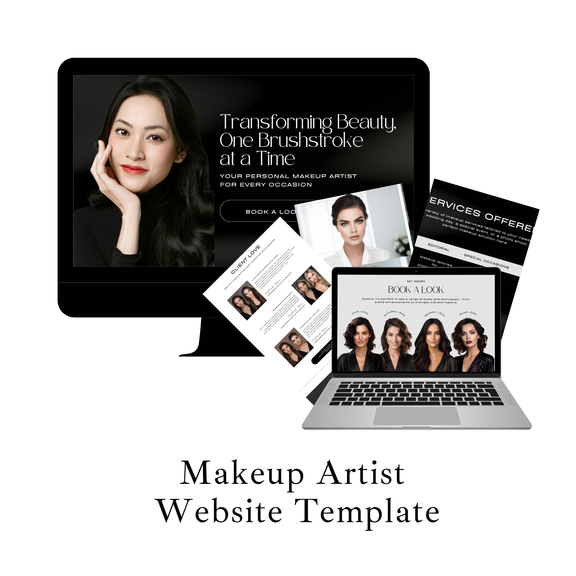 Makeup Artist Website Template