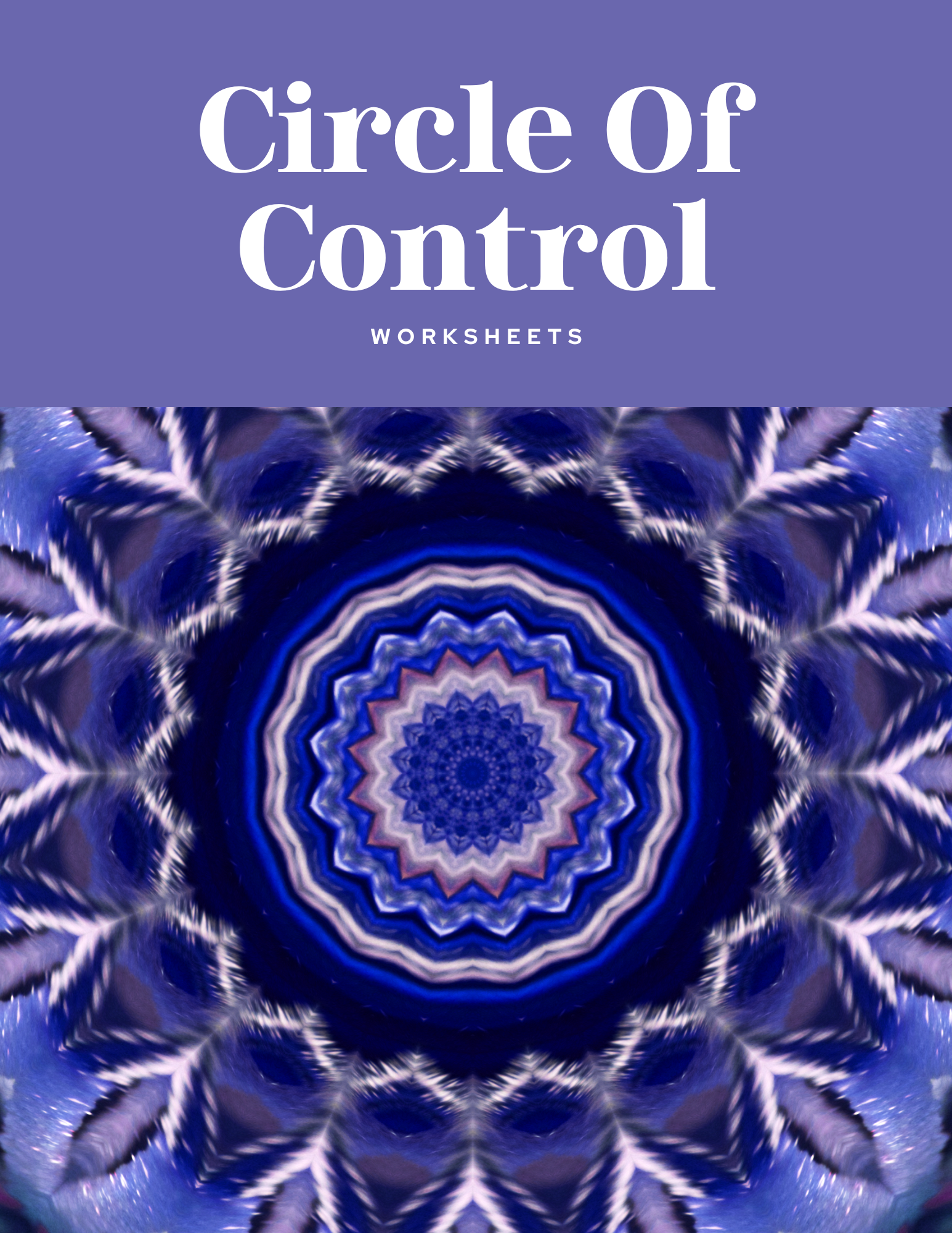 Circle of Control Worksheets
