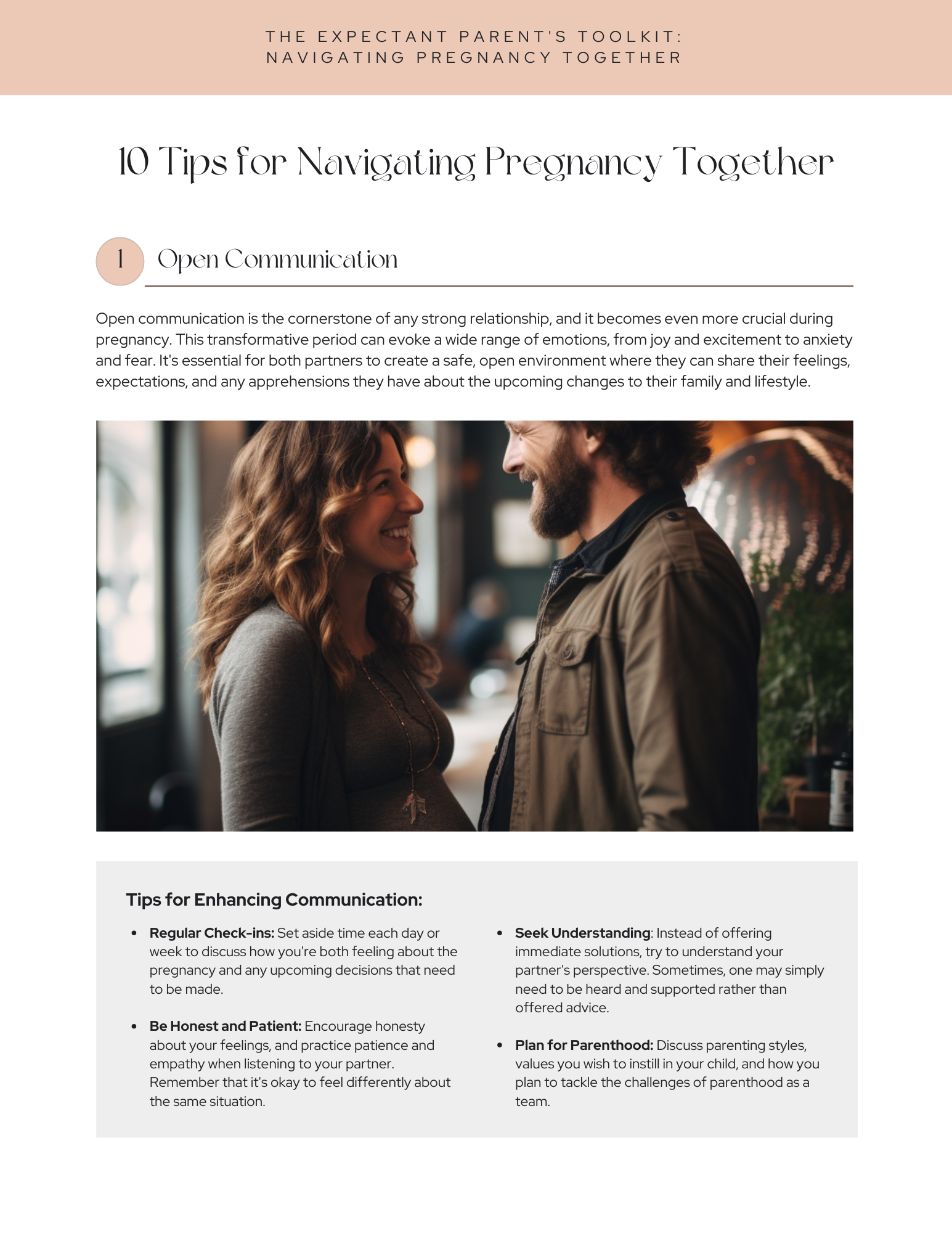 The Expectant Parent's Toolkit