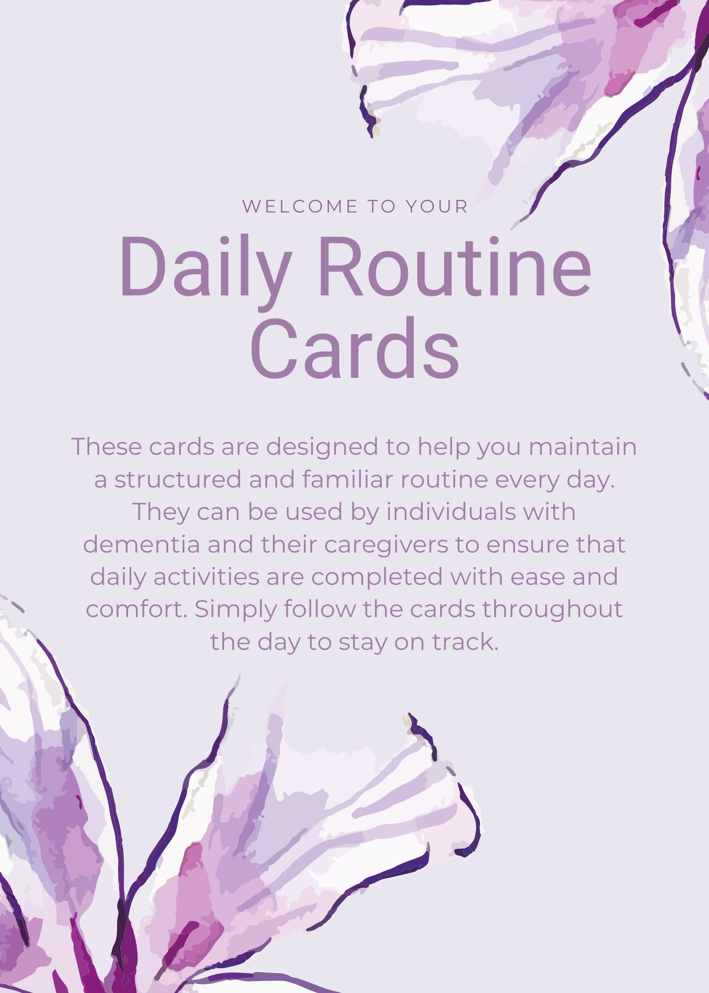 Daily Routine Cards