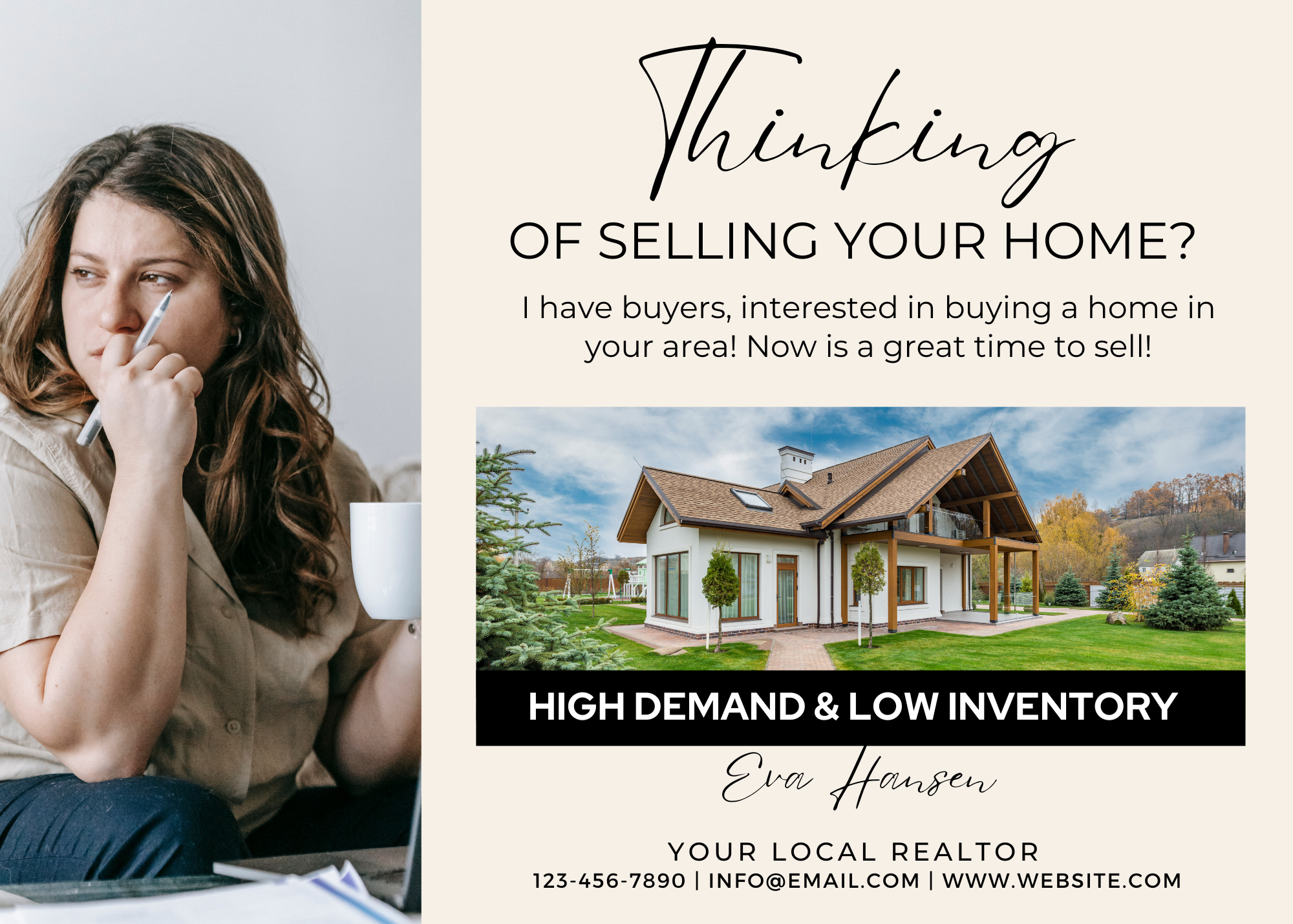 Real Estate Agent Post Cards