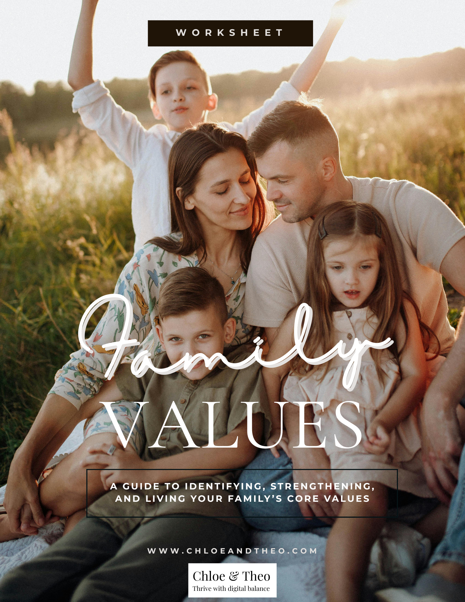 Family Values Worksheet
