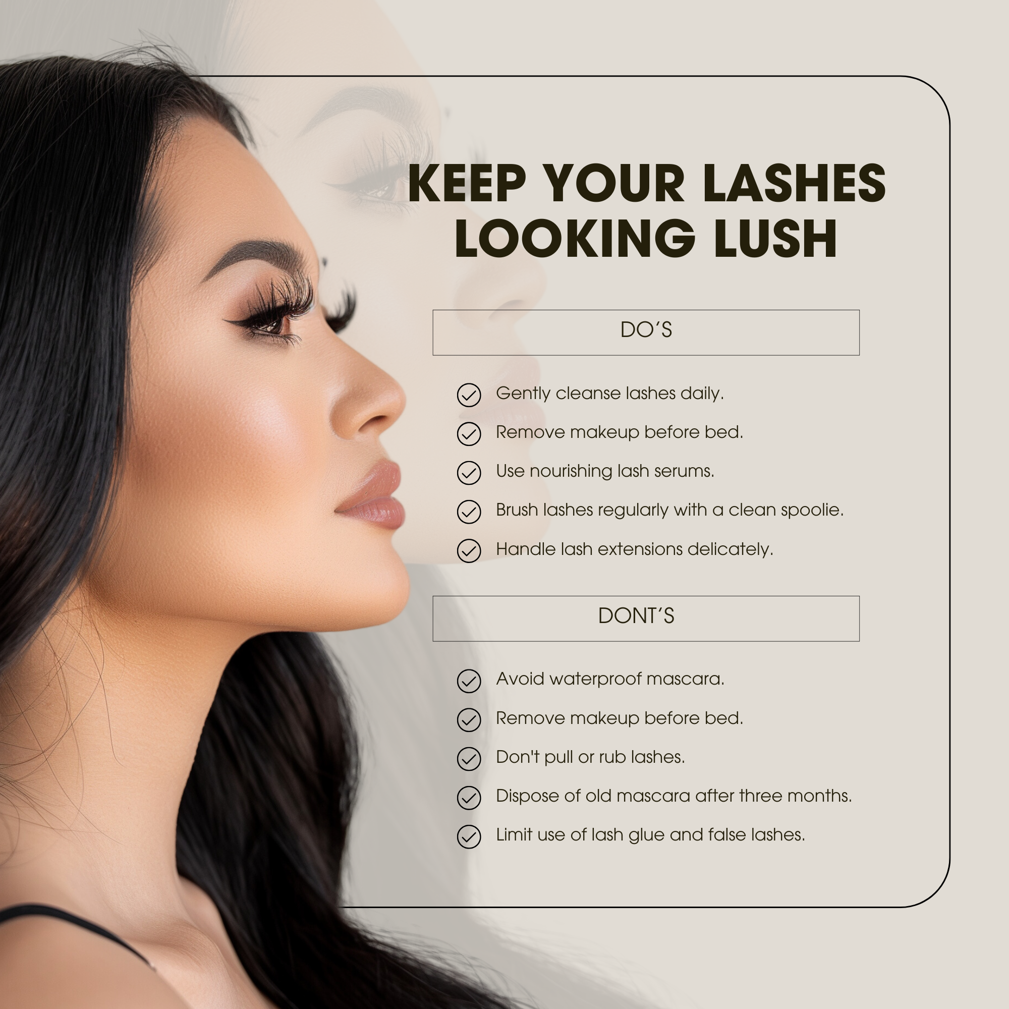 Lash Tech Social Posts 