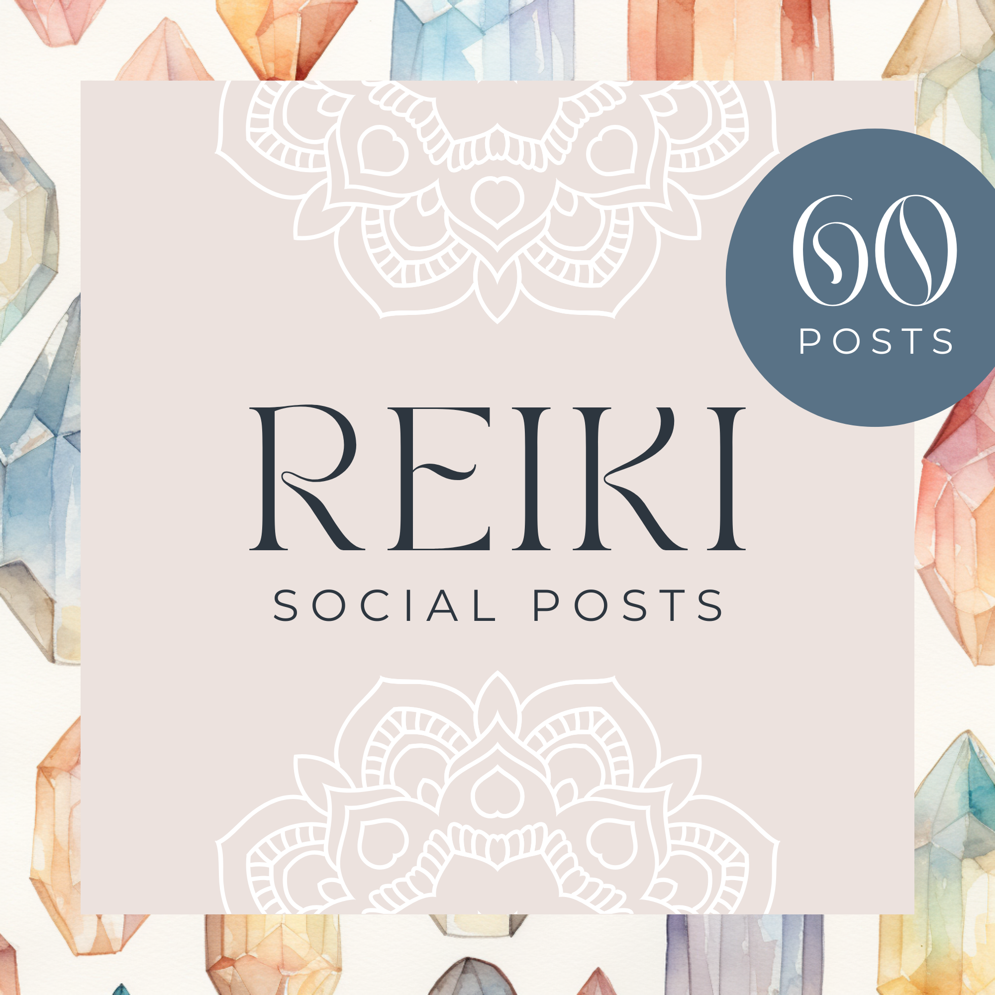 60 Reiki Social Posts