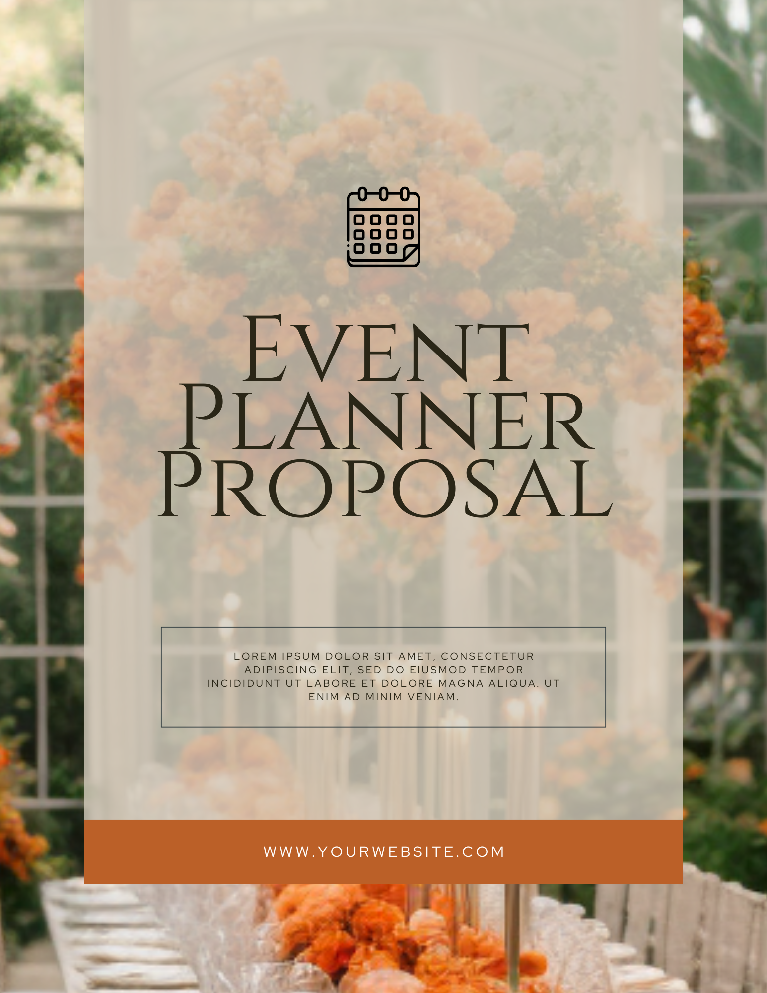 Event Planner Proposal