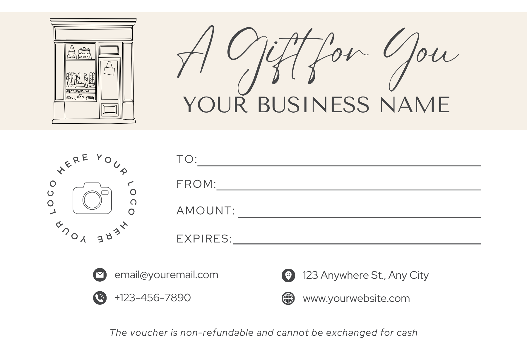 Bakery Gift Certificate