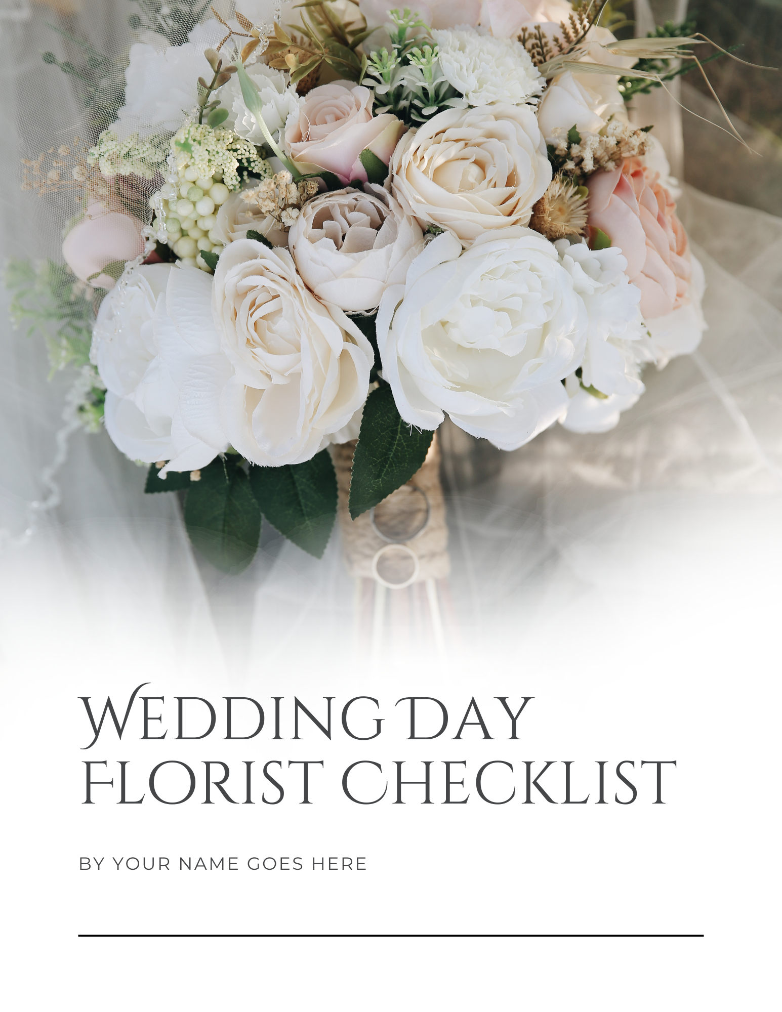 Wedding Day Florist Checklist