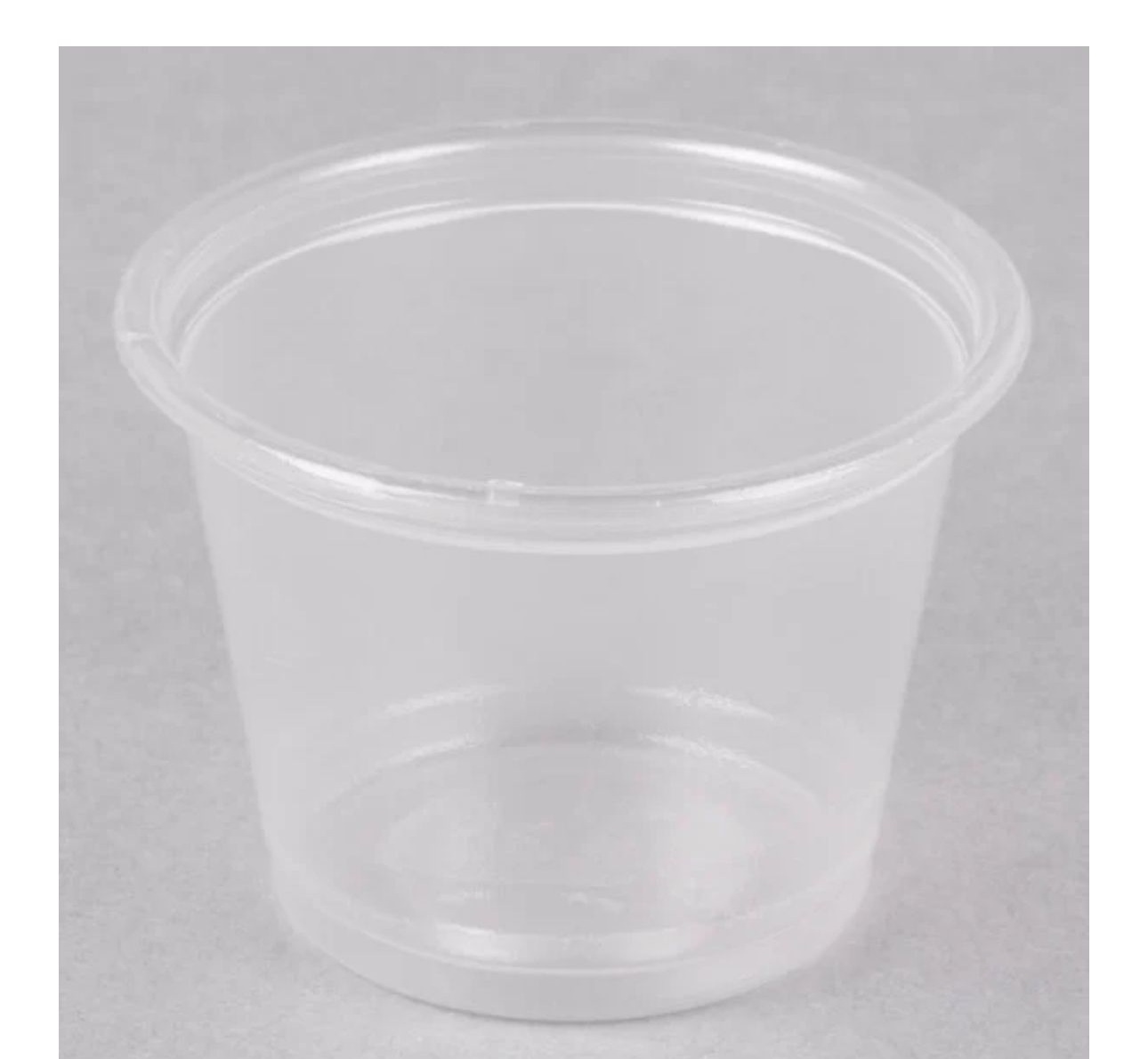 Dart Conex Complements 100PC 1 oz. Clear Plastic Souffle  Portion Cup