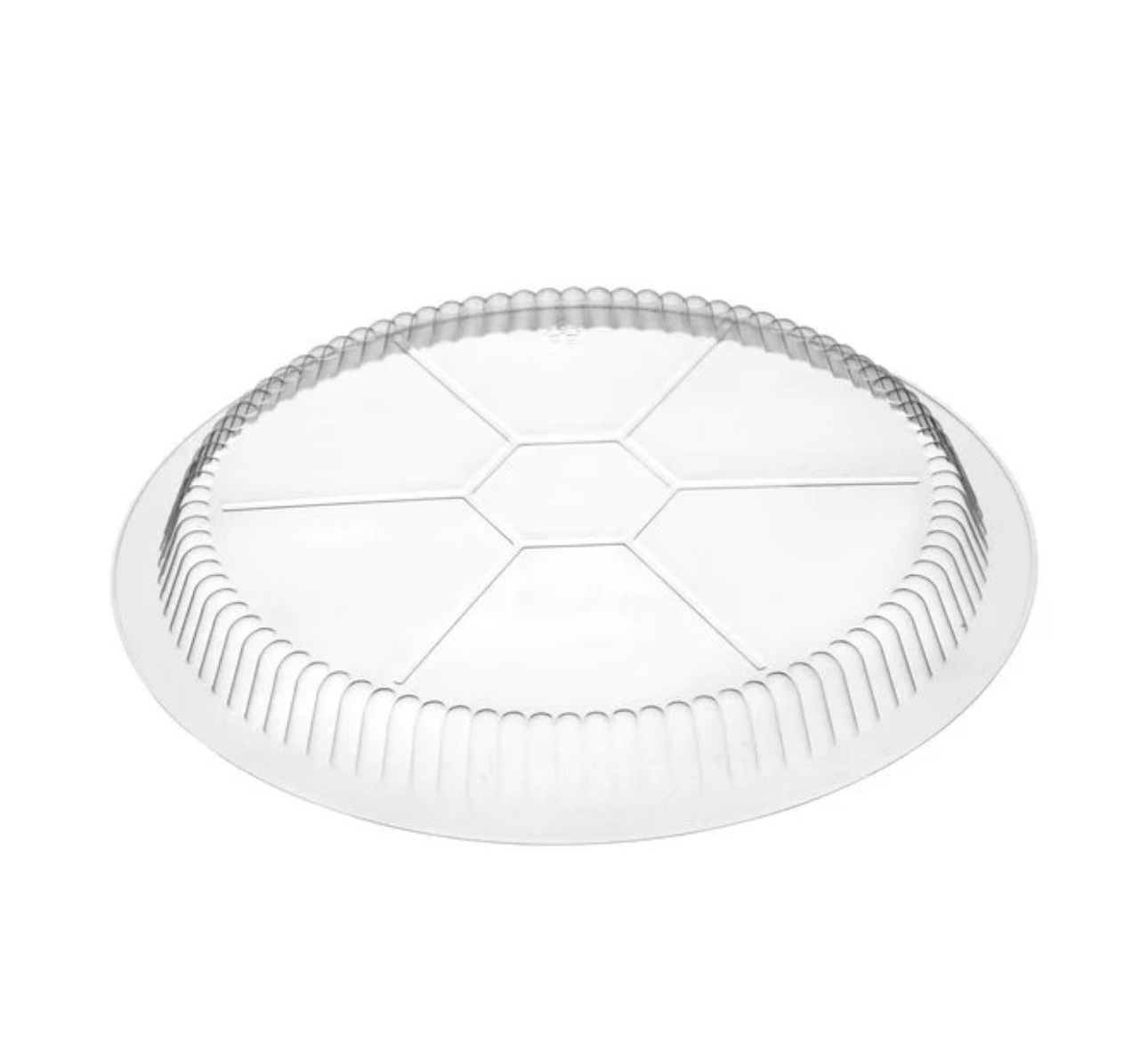 Choice 9 Clear Round Plastic Dome Lid