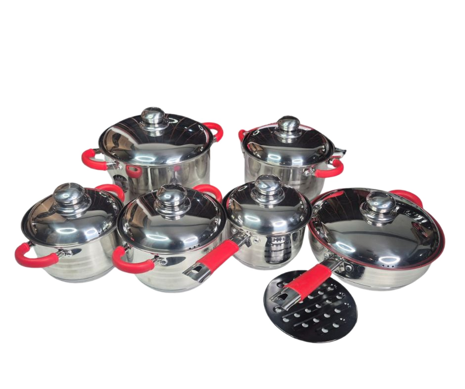 Ollas de acero quirurgico + batidora electrica