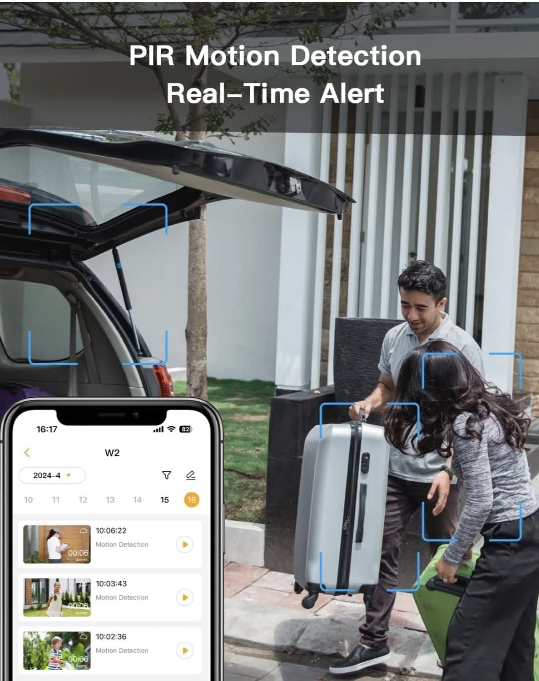 Wireless Outdoor Solar Camera 