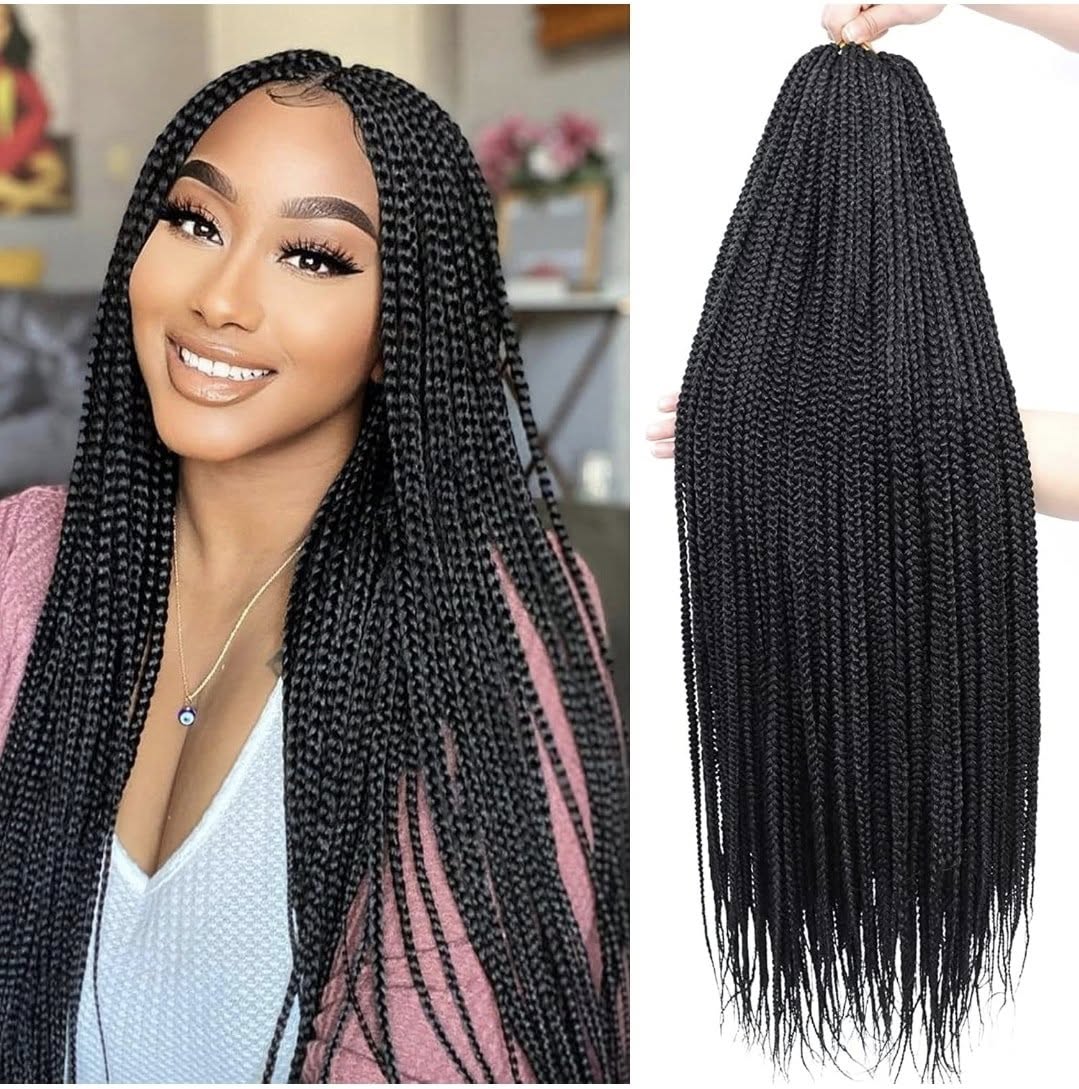 28 inch Box Braid Crochet Hair