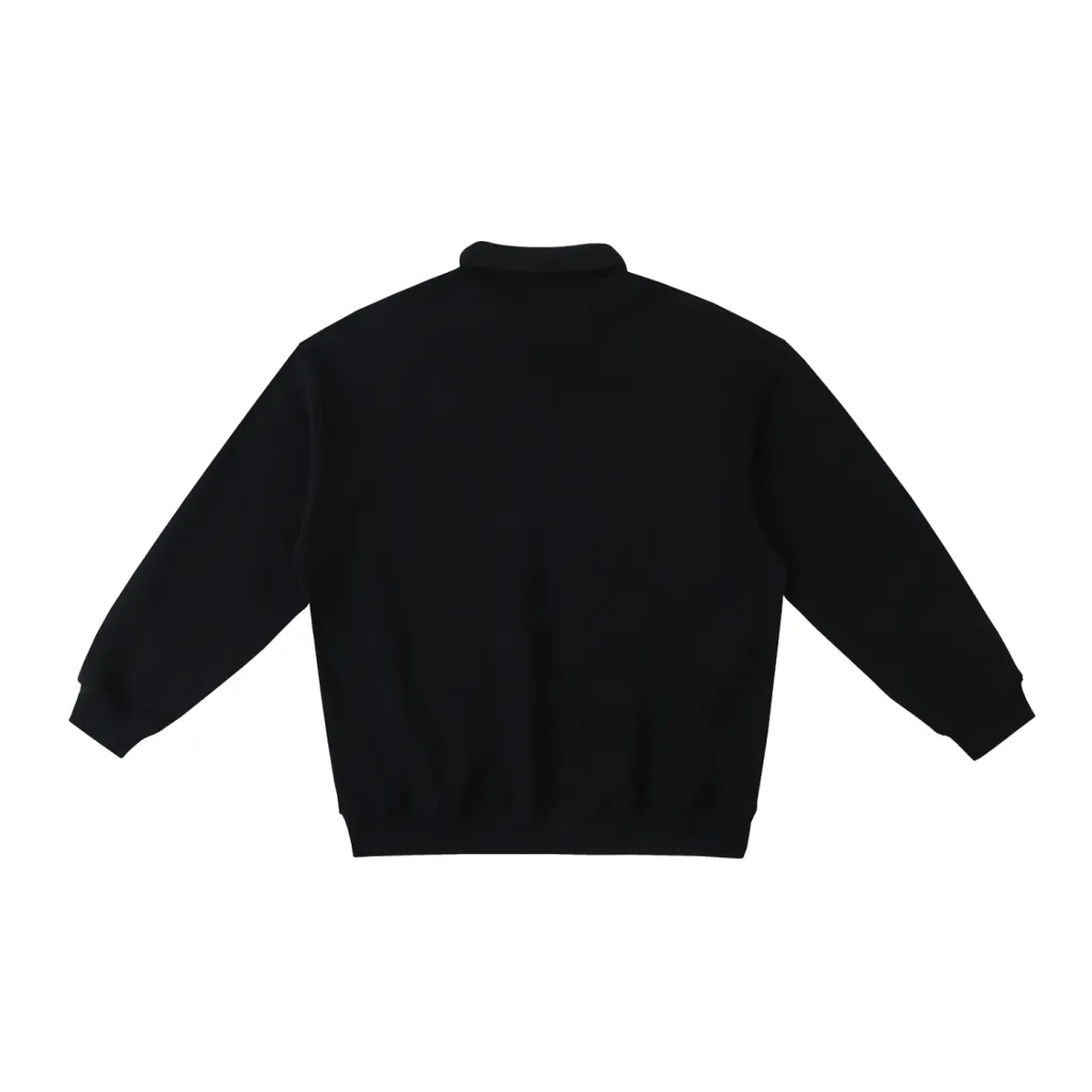 Phenomenal Black Polo Sweatshirt