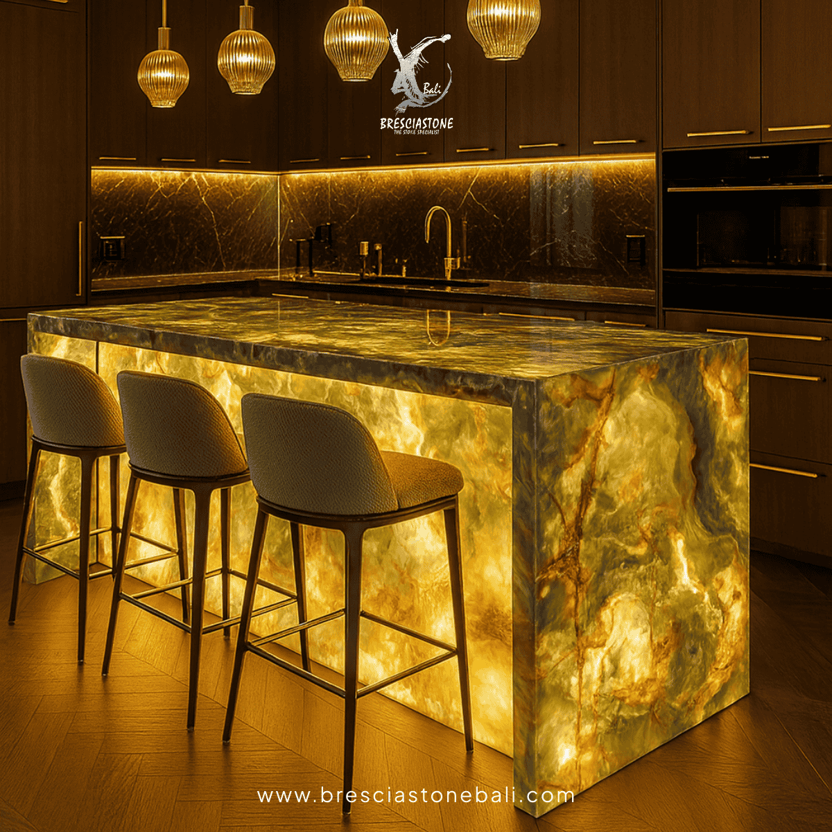 Onyx Green Slab 2.67 x 1.66