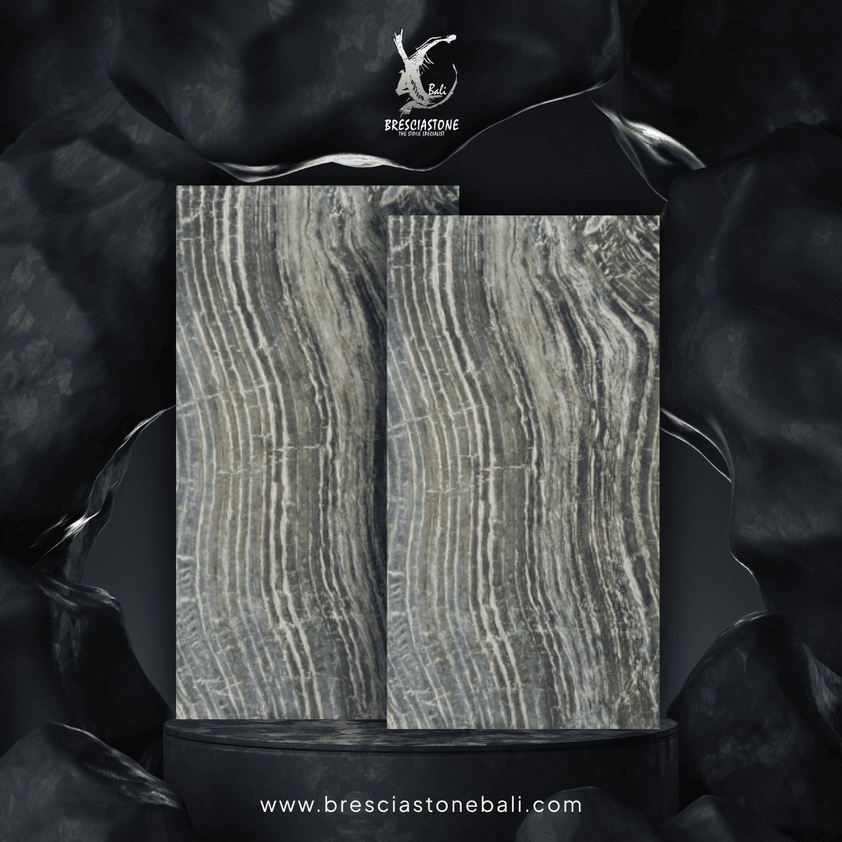 Rain Forest Acid Slab 3.11 x 2.00