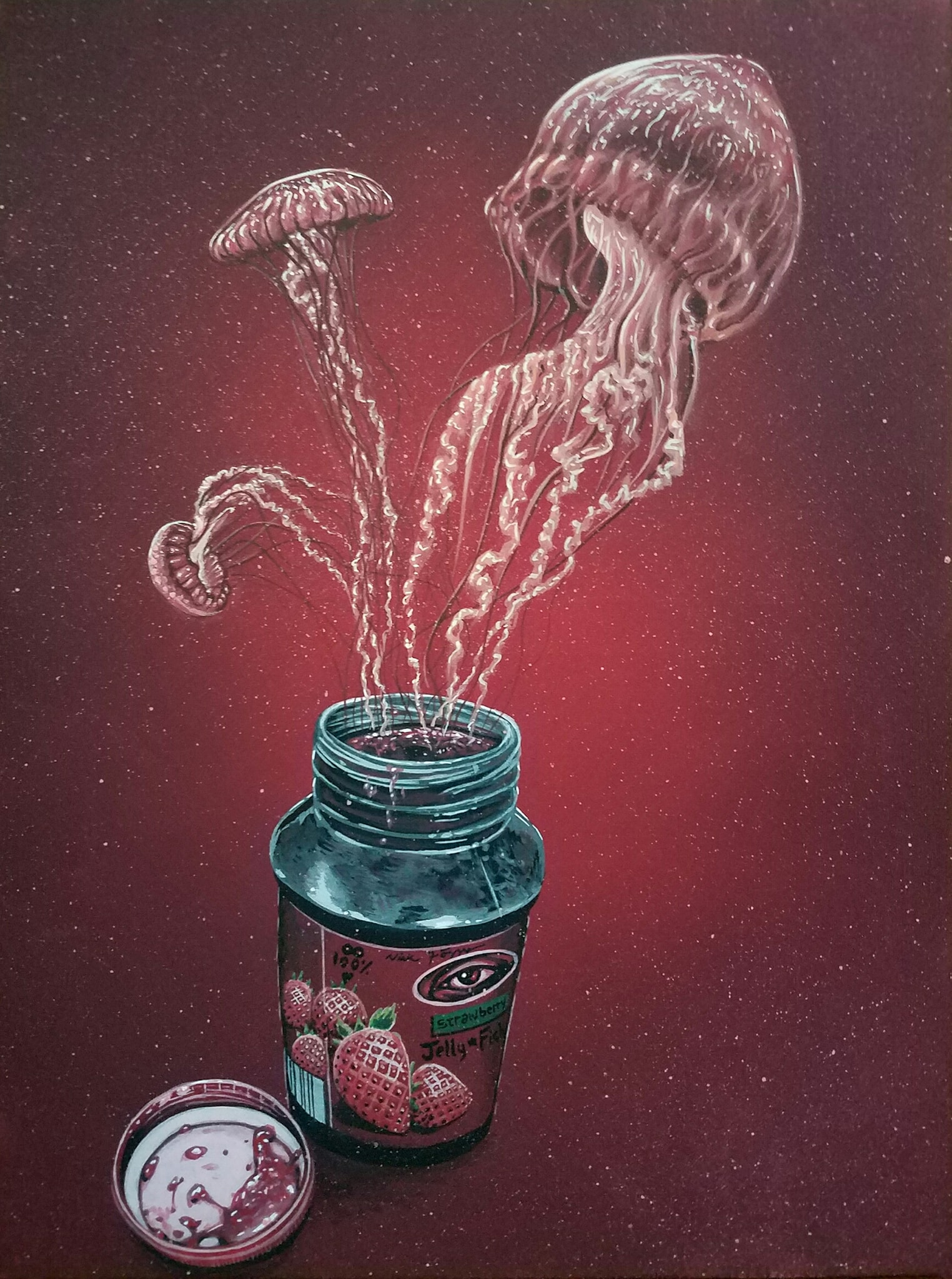 Strawberry Jellyfish