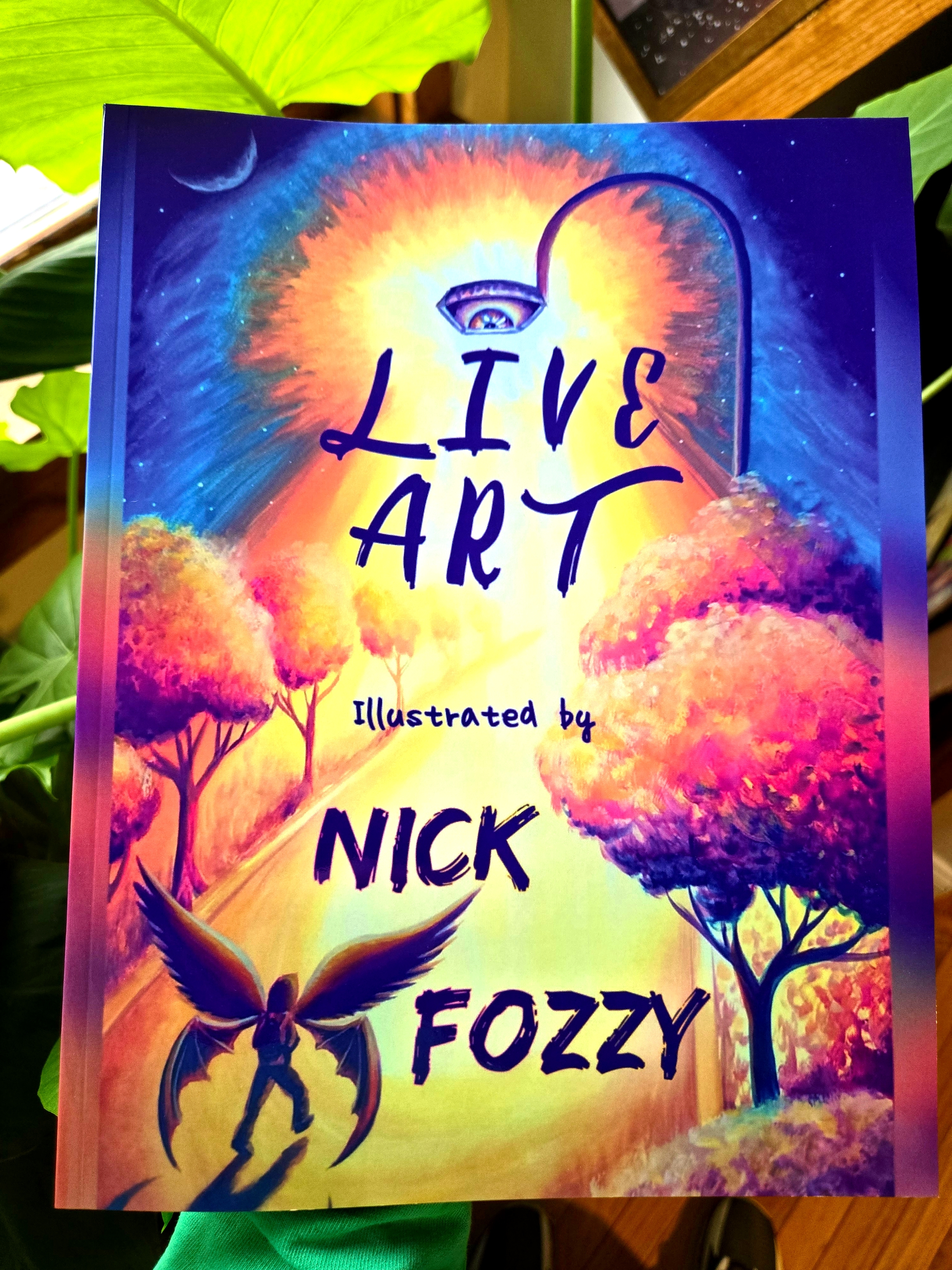 LIVE ART Illustrated by Nick Fozzy