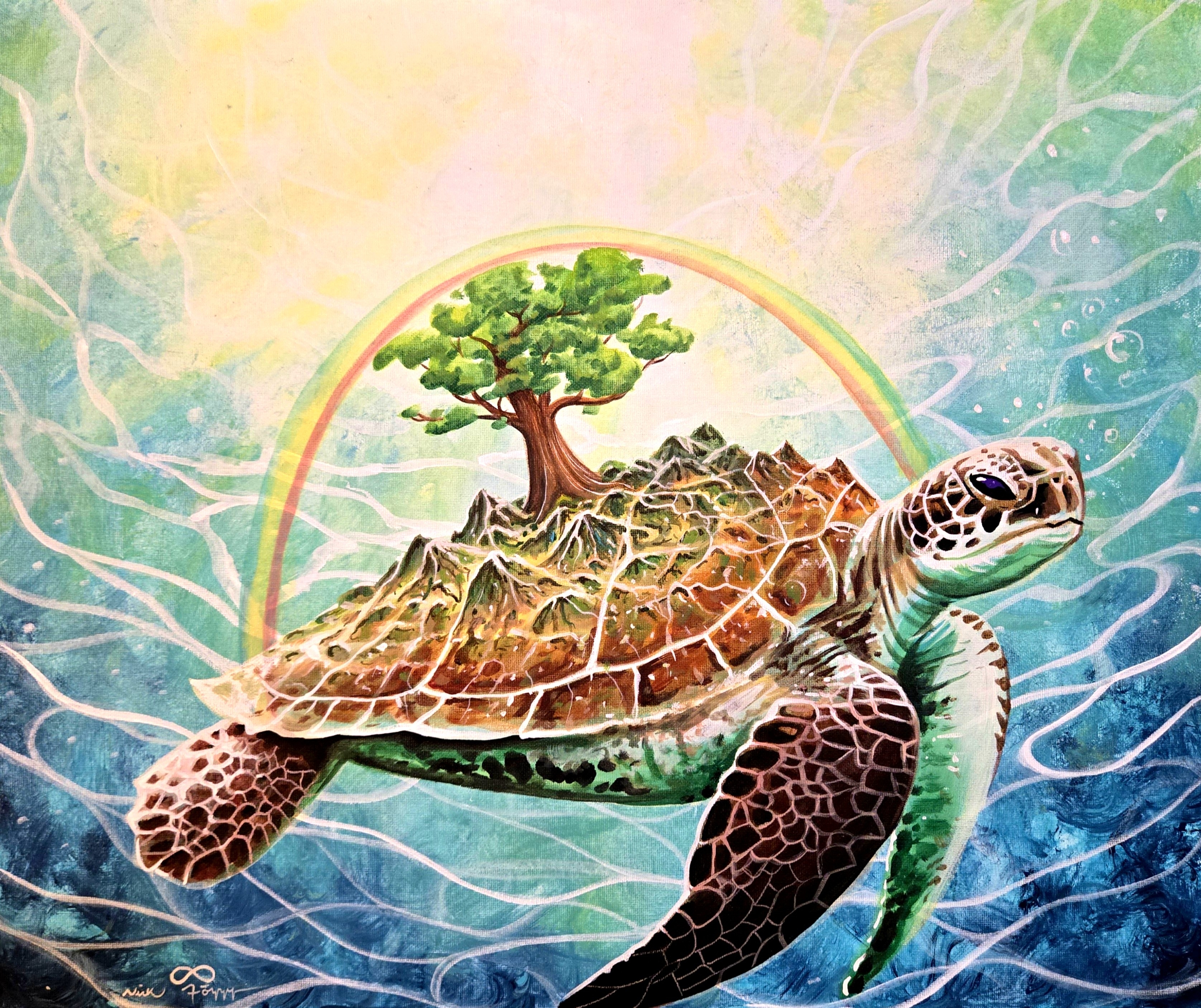 "Great Turtle Island Creation Story"