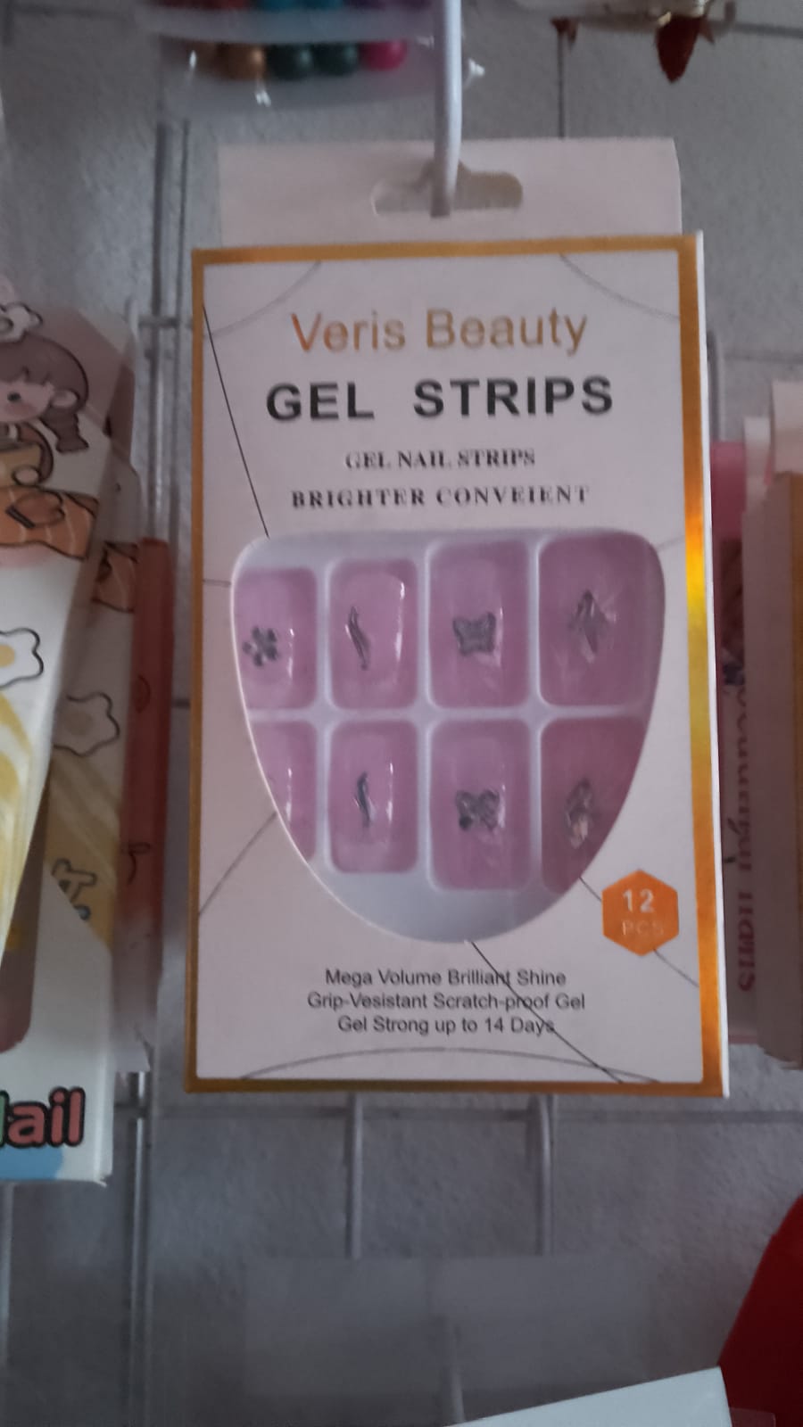 Tiras de gel para uñas Veris Beauty
