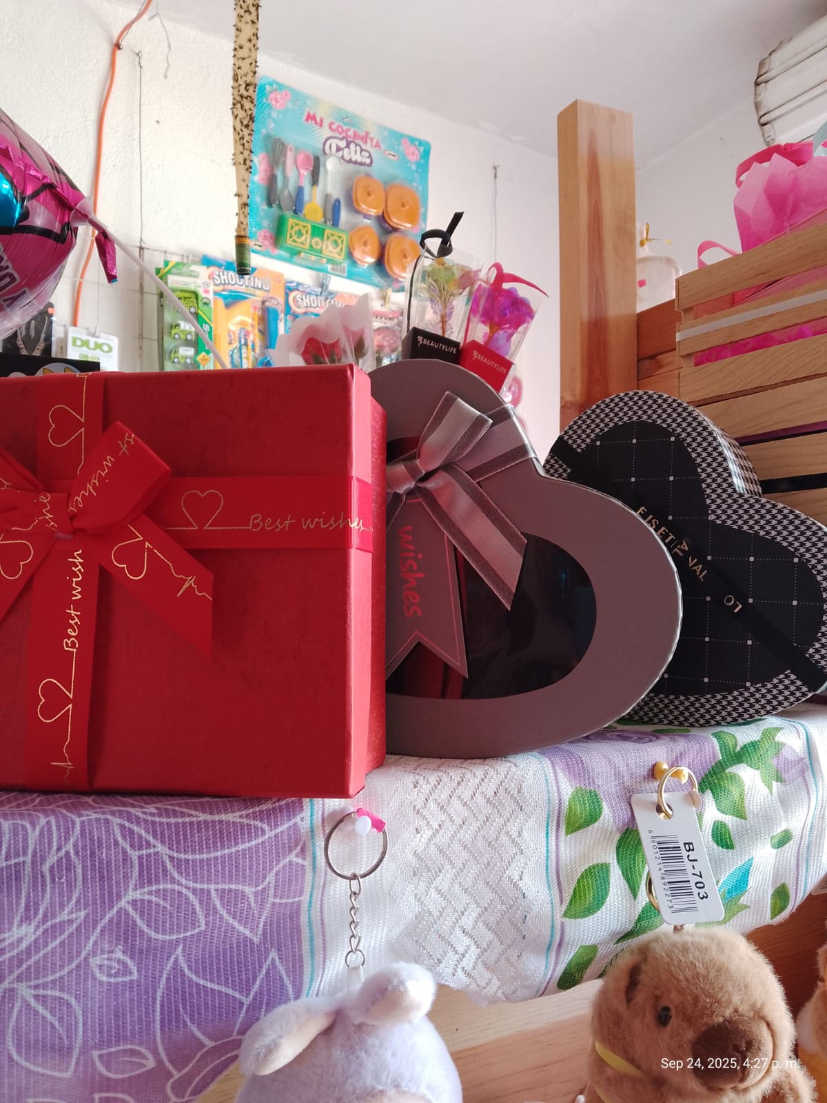 Caja de regalo roja