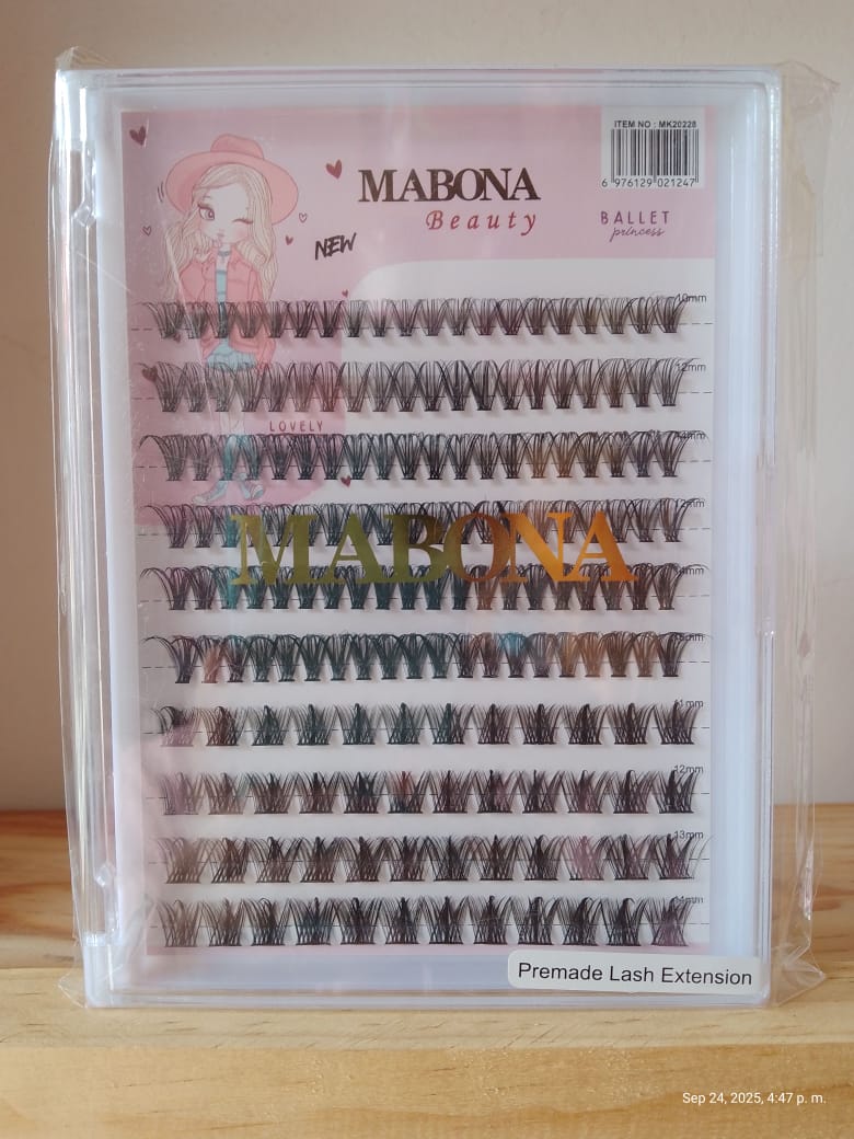 Extensiones de pestañas premade Mabona Beauty