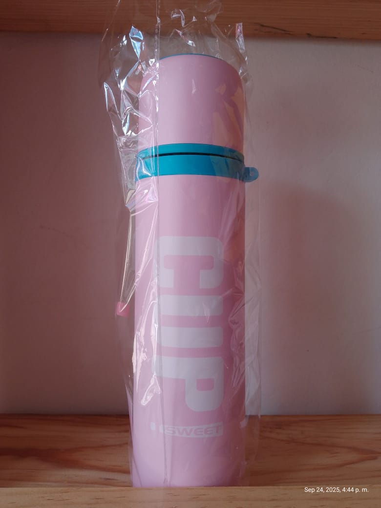 Botella térmica rosa