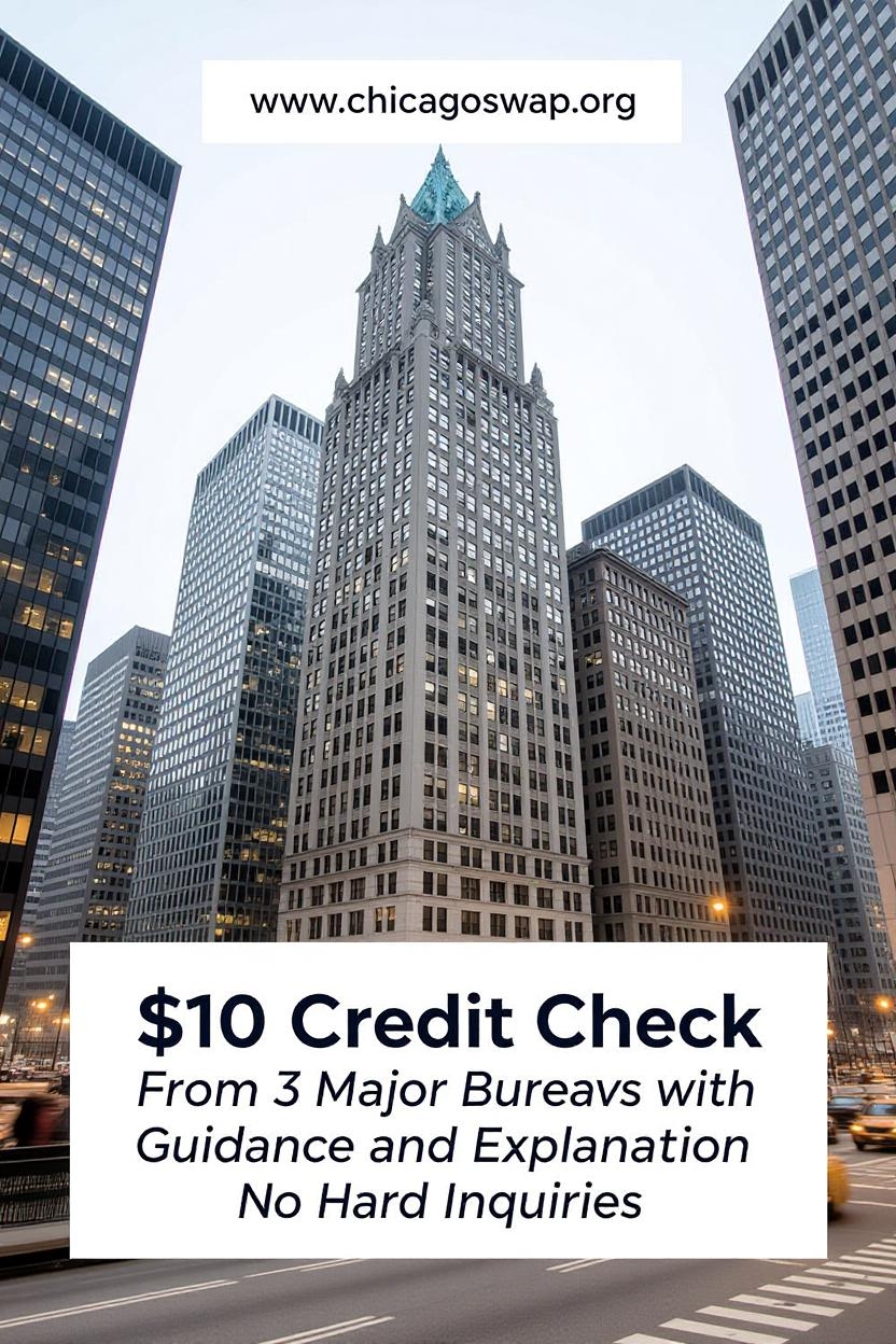 $20 Credit Check From 3 bureaus