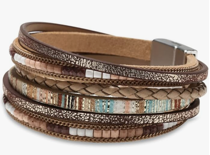 Multi-layer Bohemian Leather Bracelet
