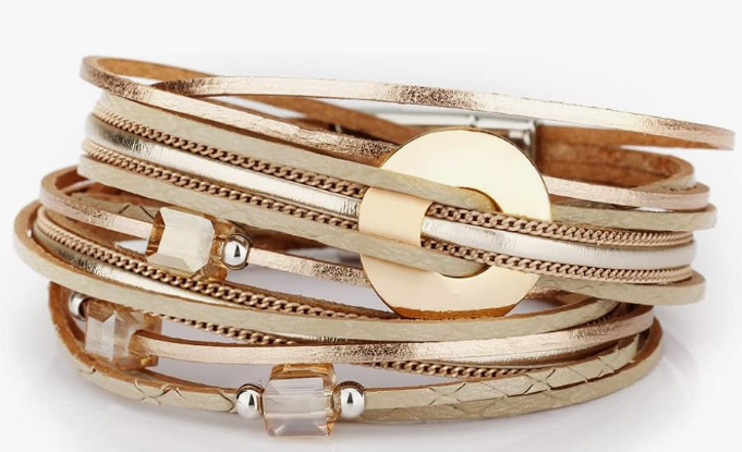 Multi-Layer Gold Bracelet