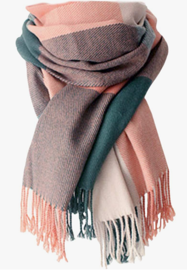 Plaid Winter Scarf